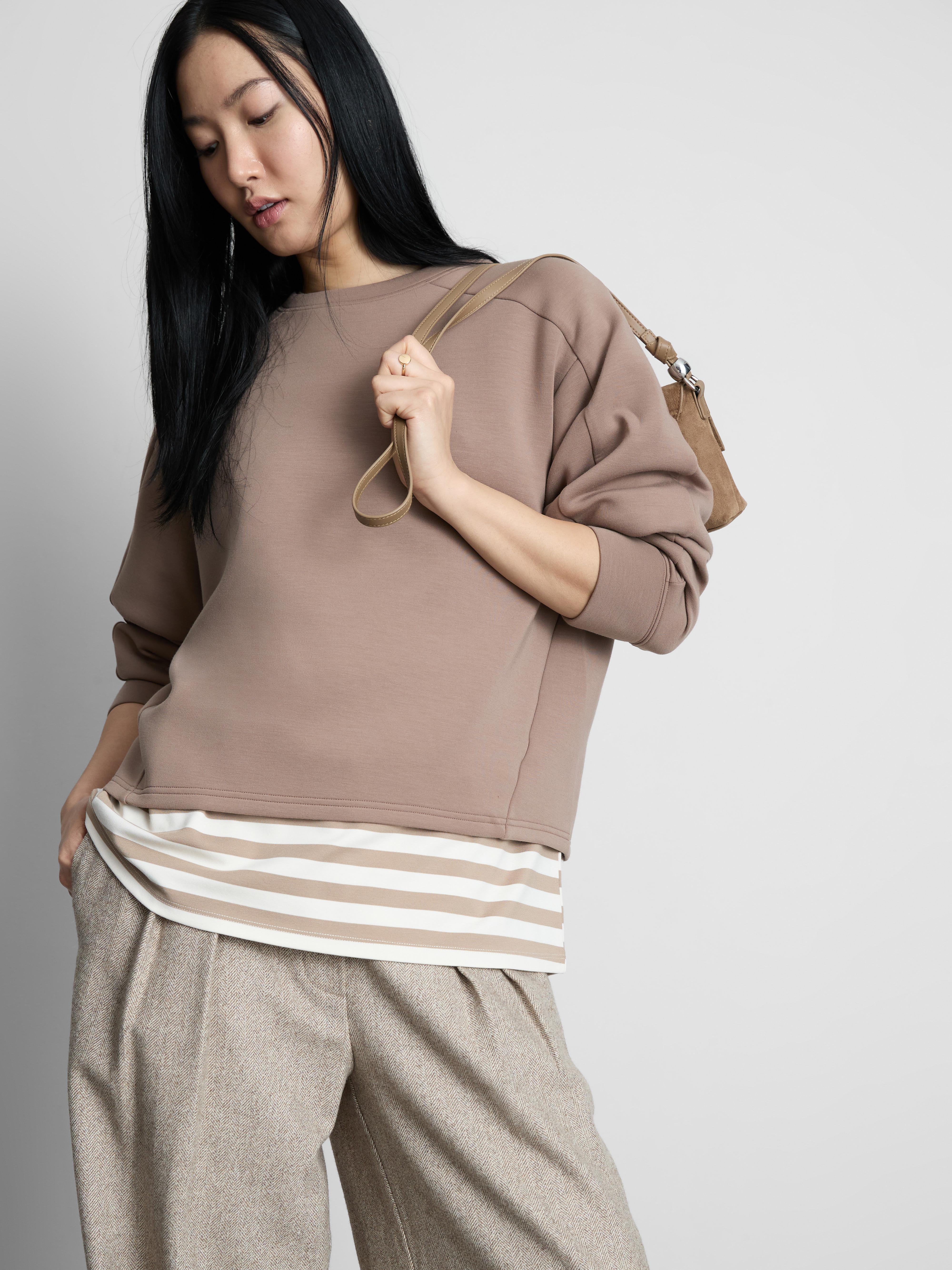 The Edit Scuba Crew Neck Sweatshirt