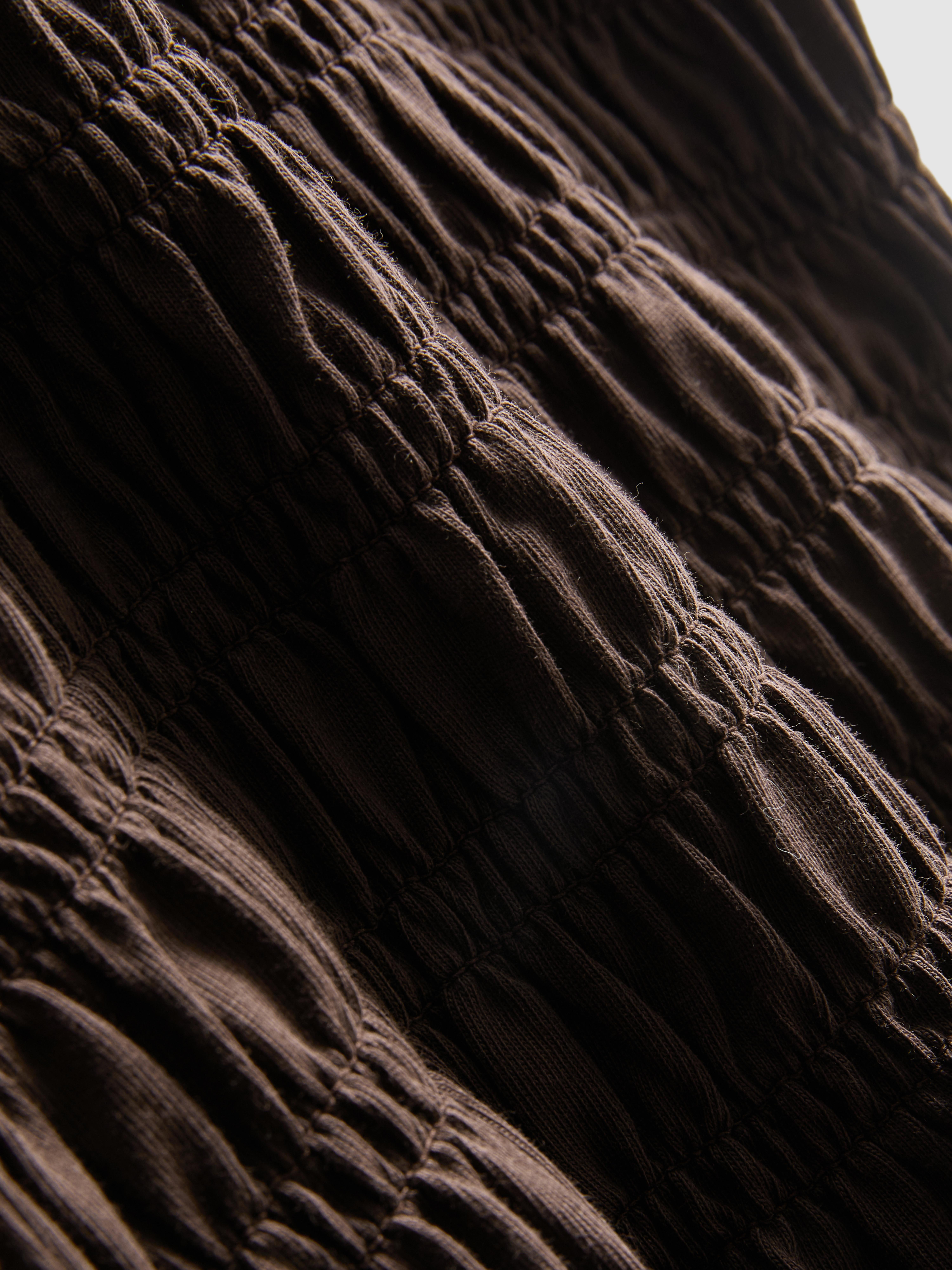 Cotton Shirred Bodice Tee