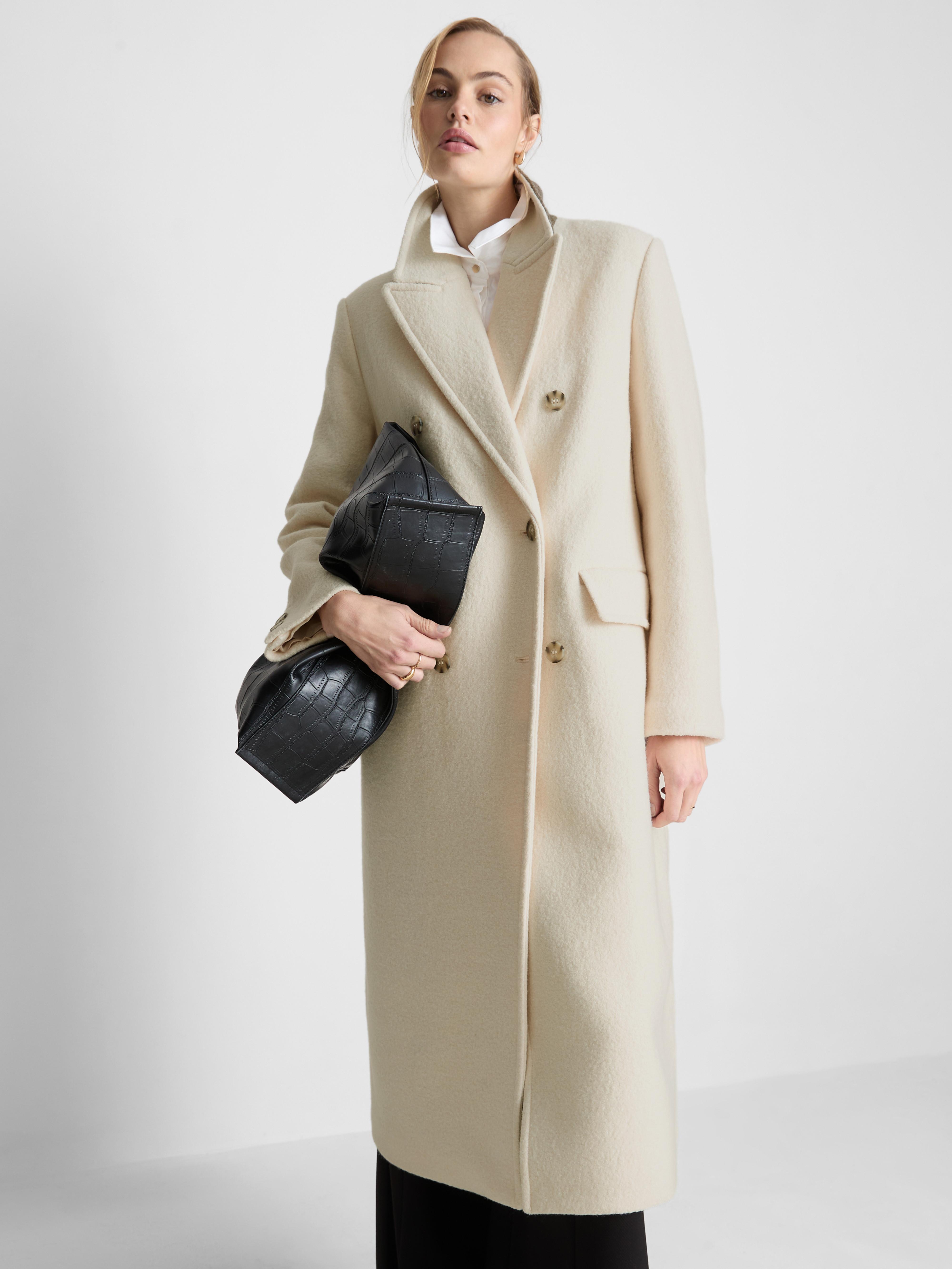 The Edit Double Breasted Coat