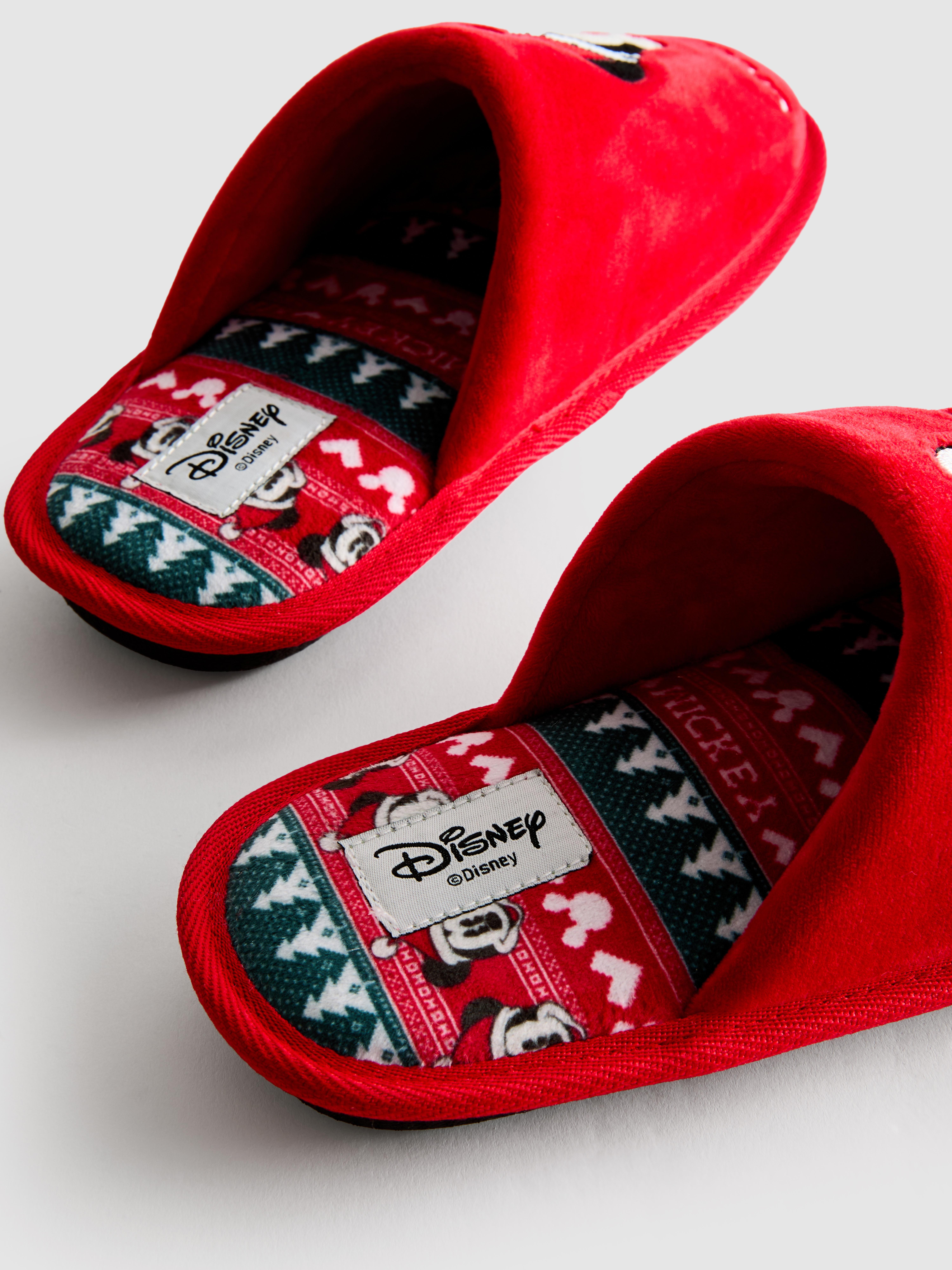 Disney’s Mickey Mouse Christmas Slippers