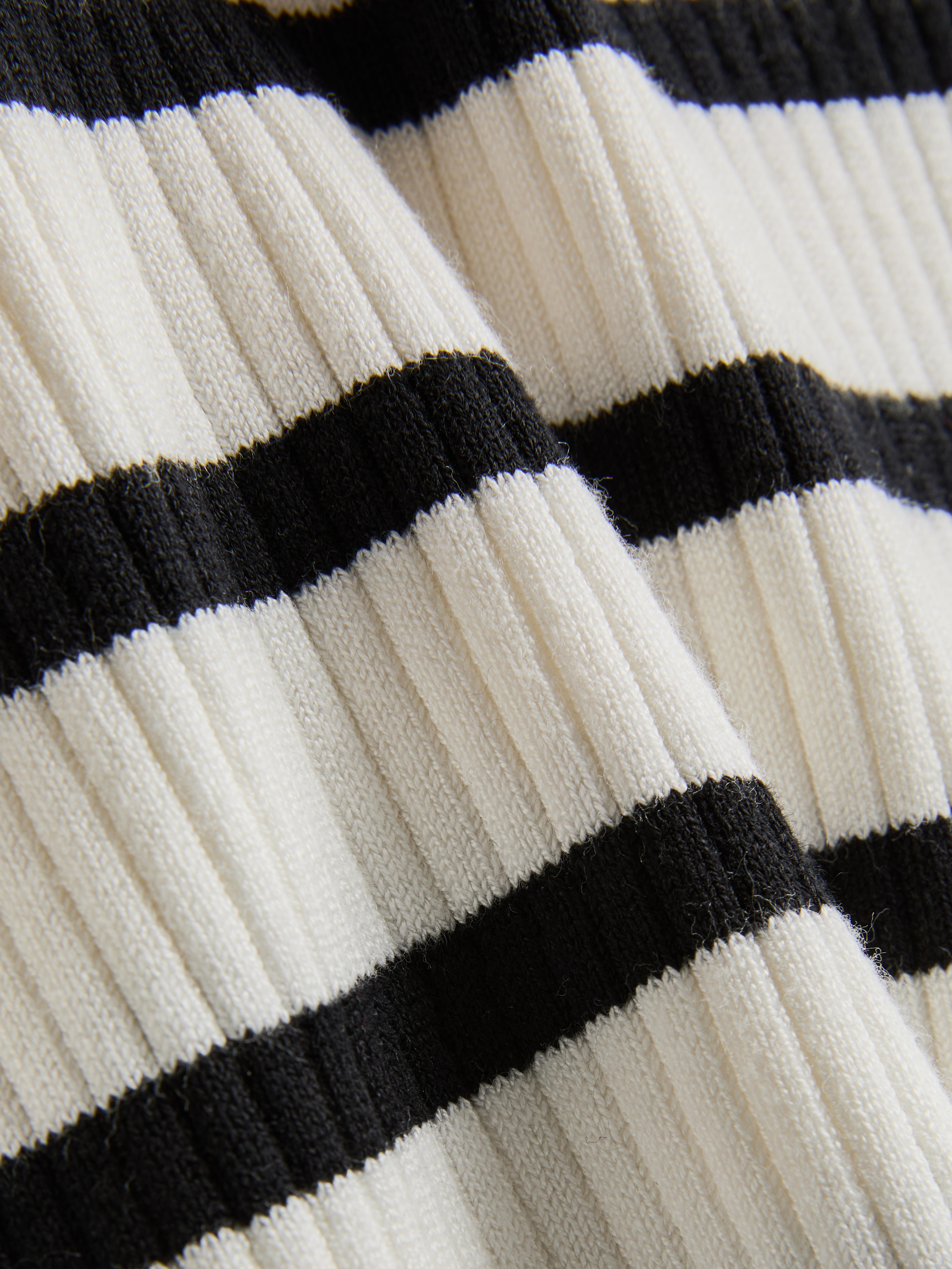 Ribbed Turtleneck Sweater