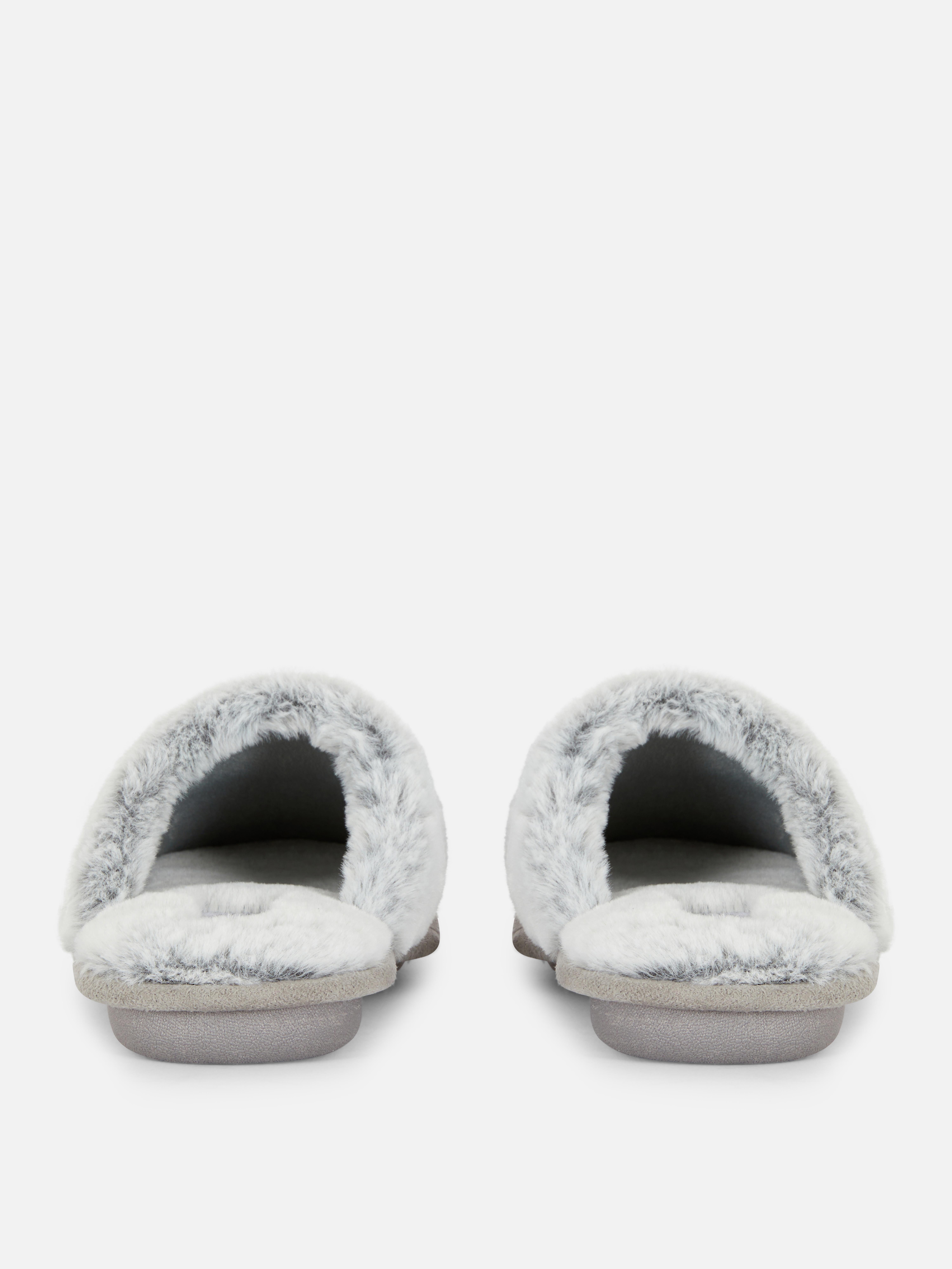 Faux Suede Slippers