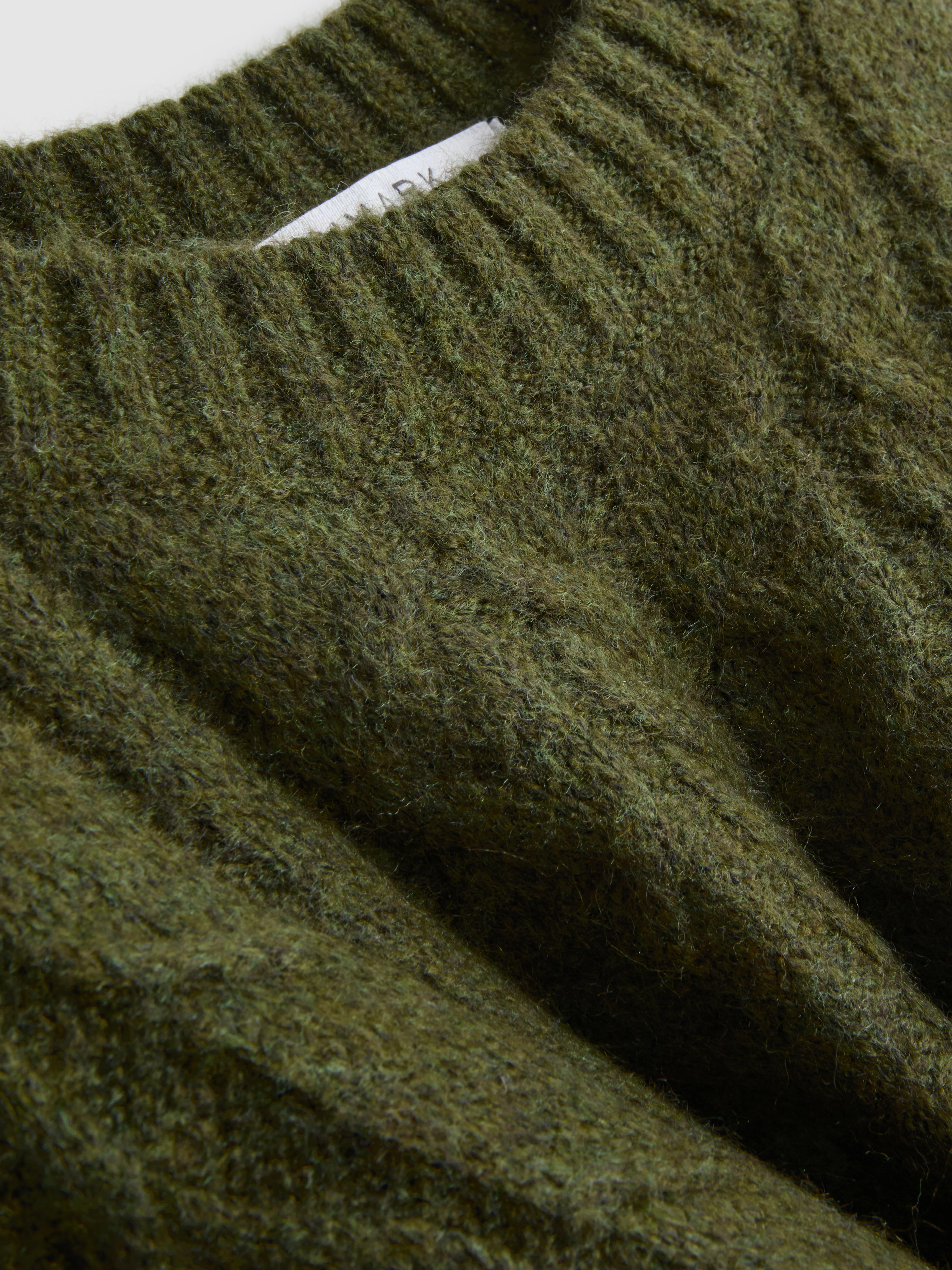 Cable Knit Mini Sweater Dress