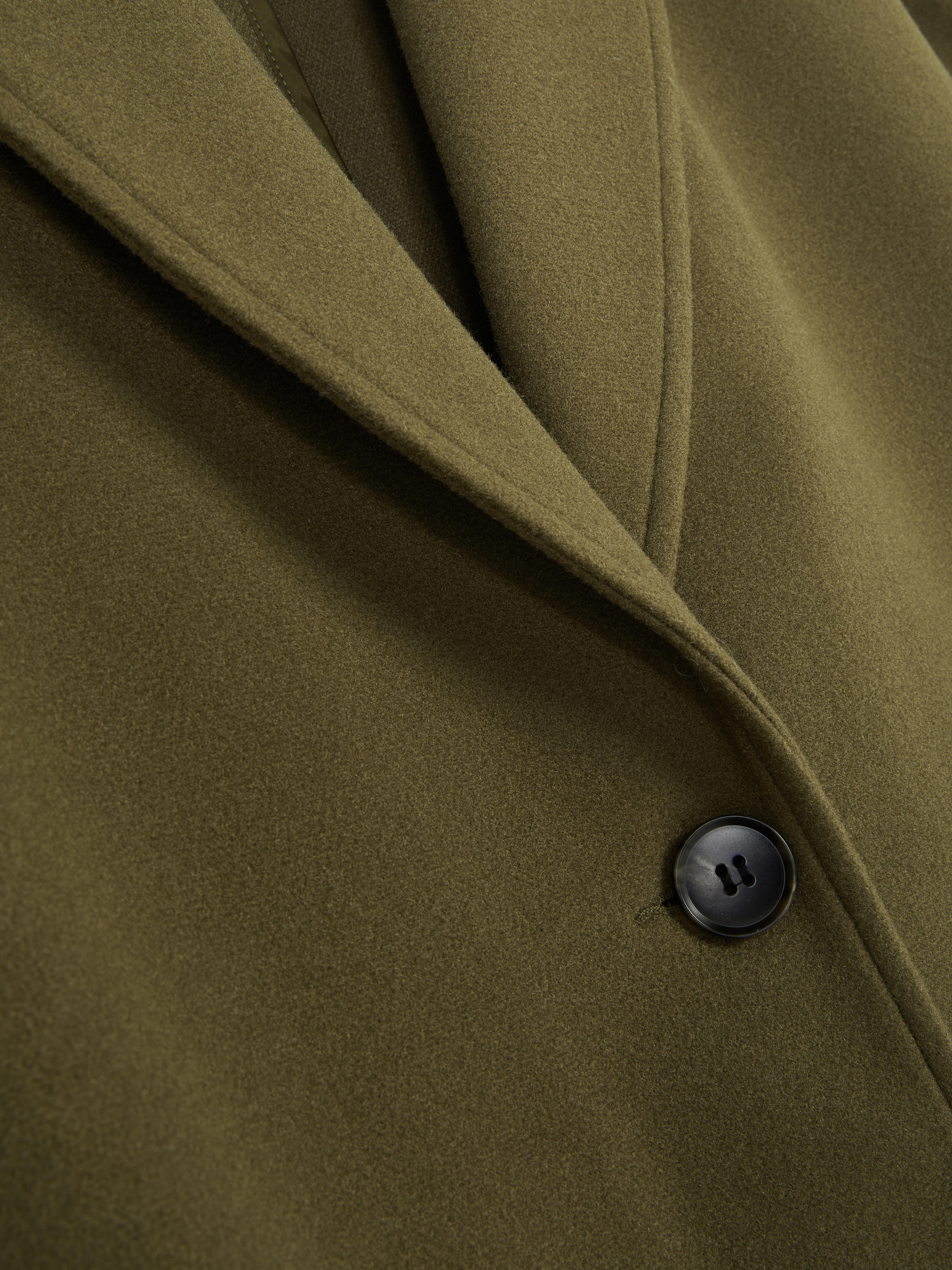 Single Breasted Mid Length Coat