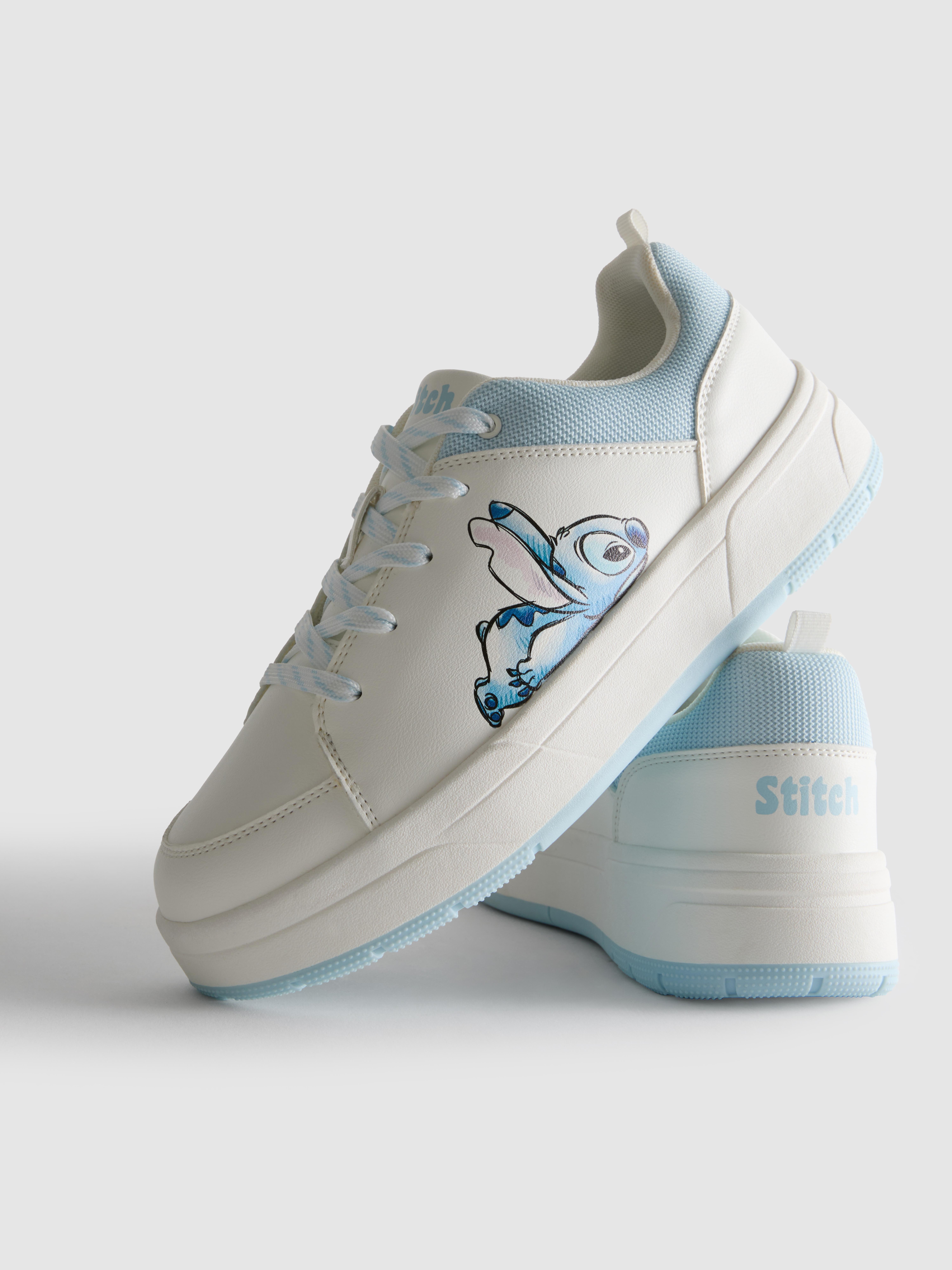 Disney’s Stitch Sketch Low Top Sneakers