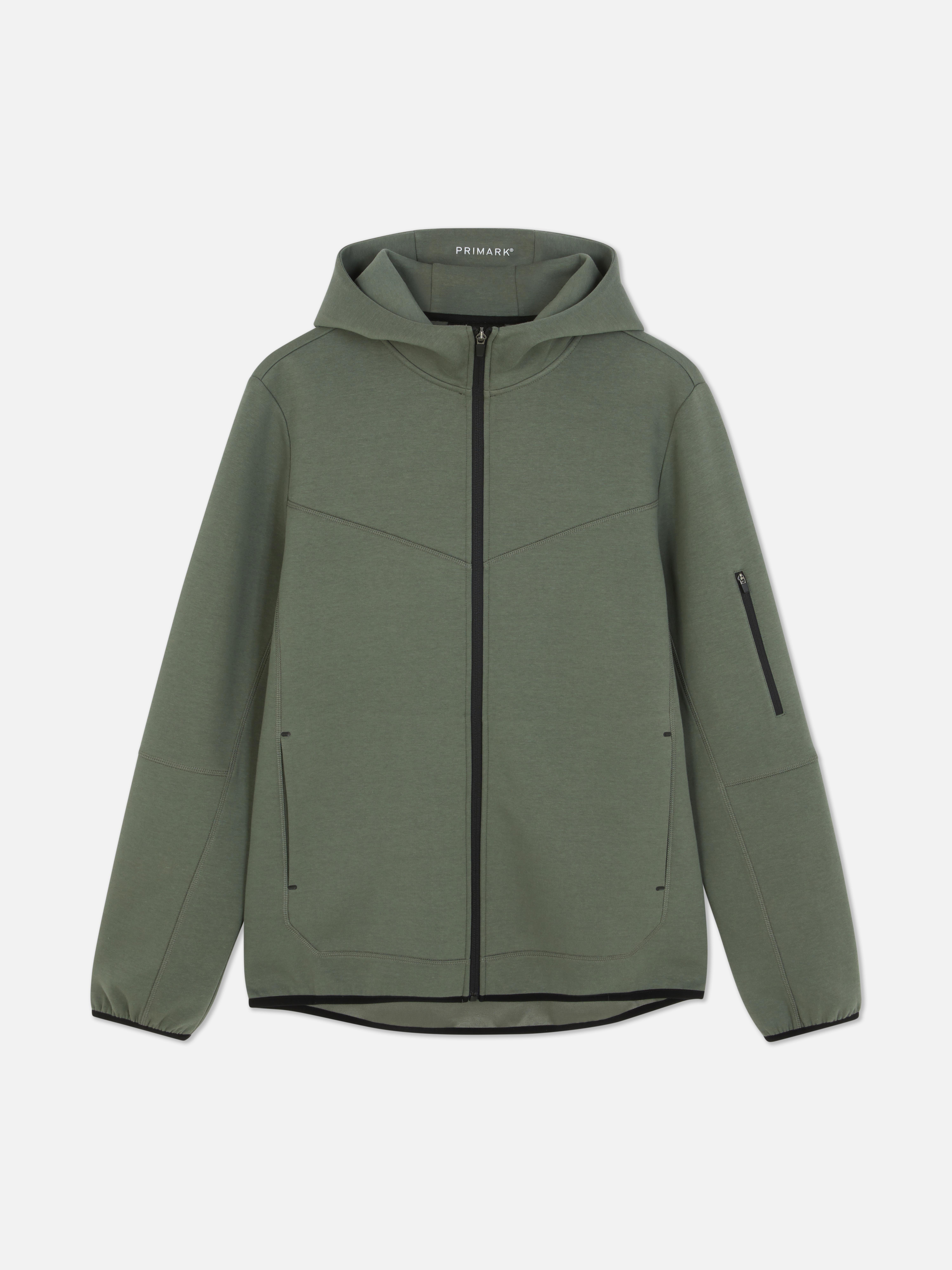 Zip Up Hooded Sweatshirt