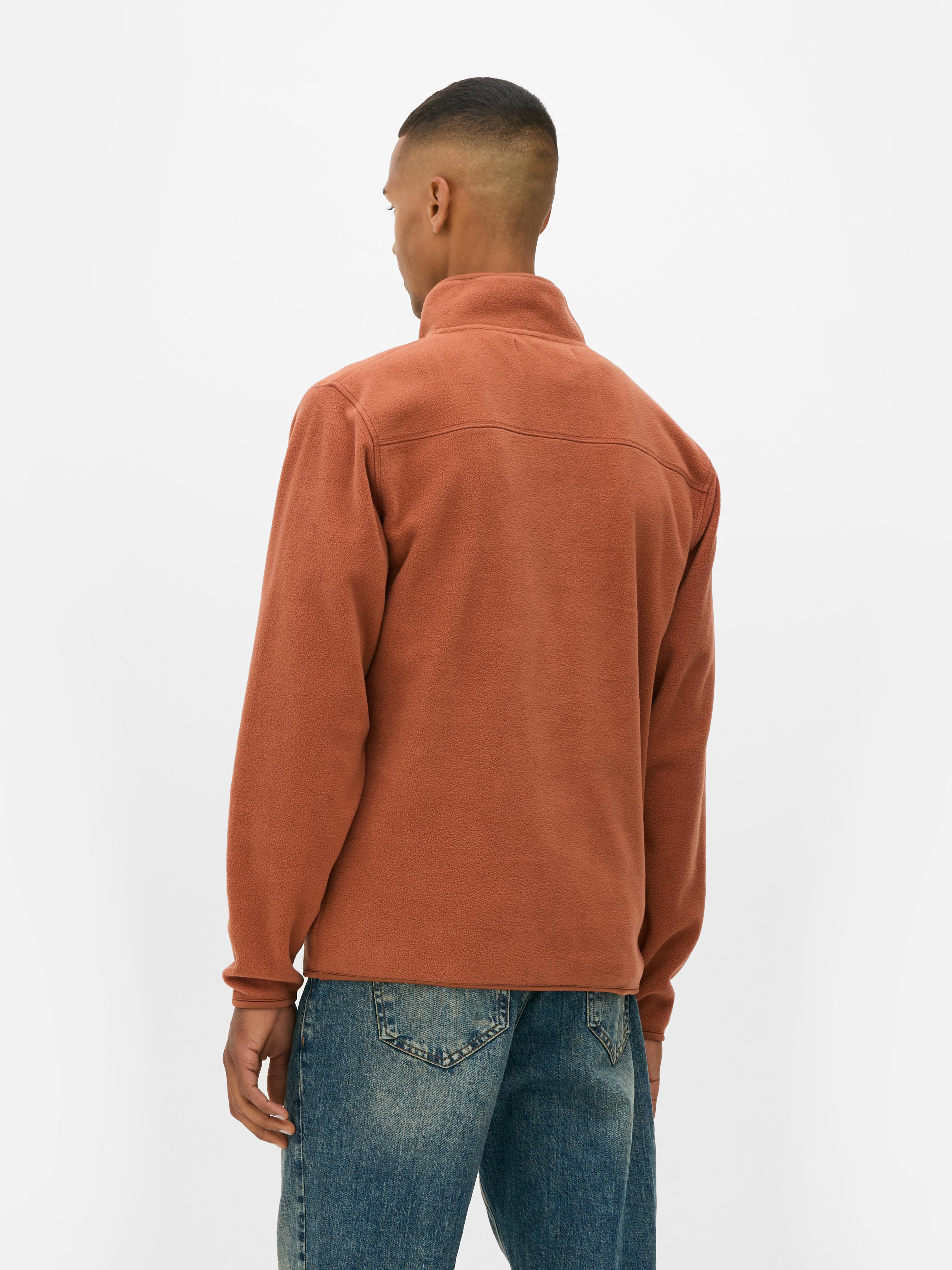 Quarter Zip Fleece Sweatshirt