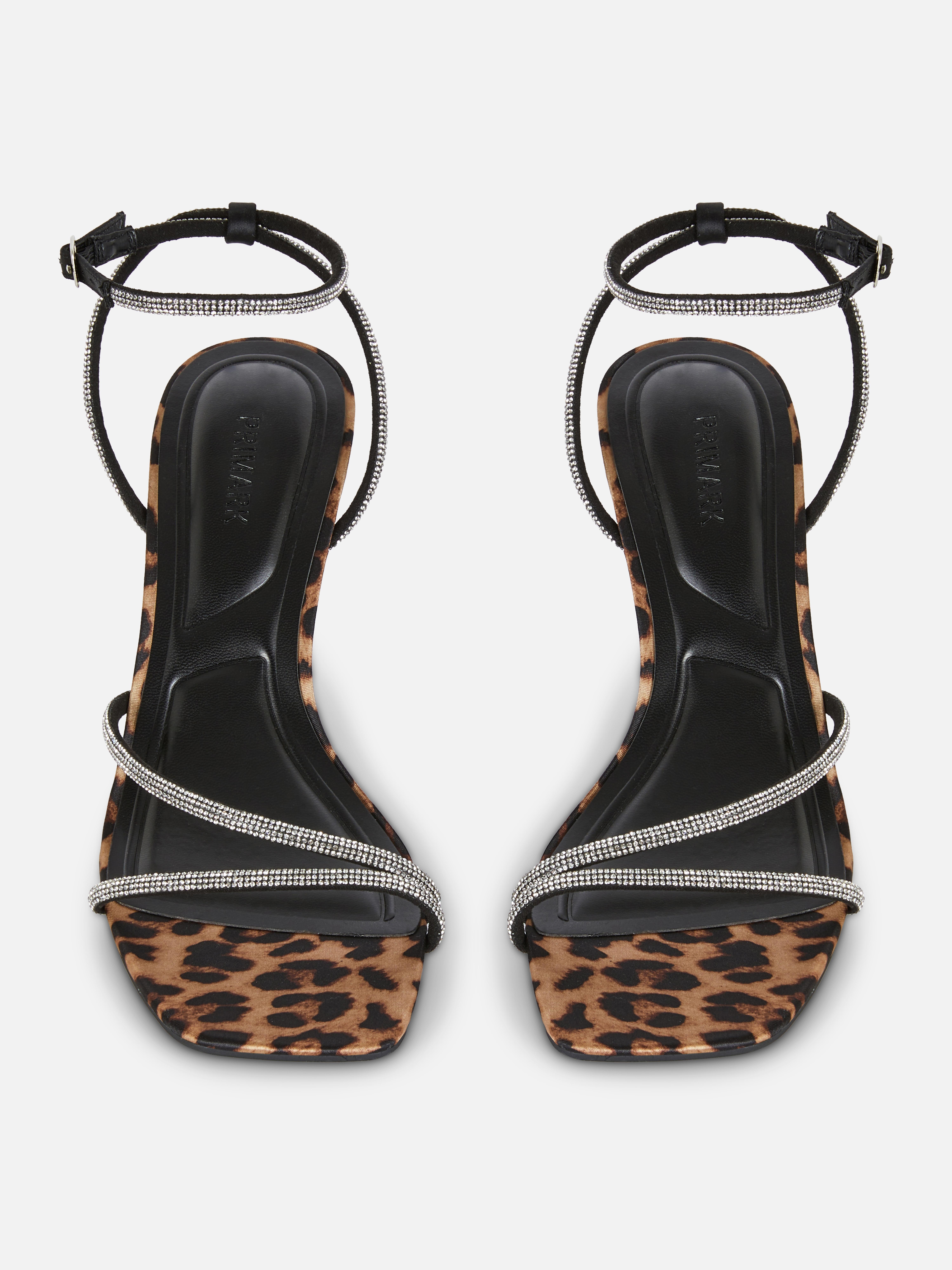 Diamante Strappy Heeled Sandal