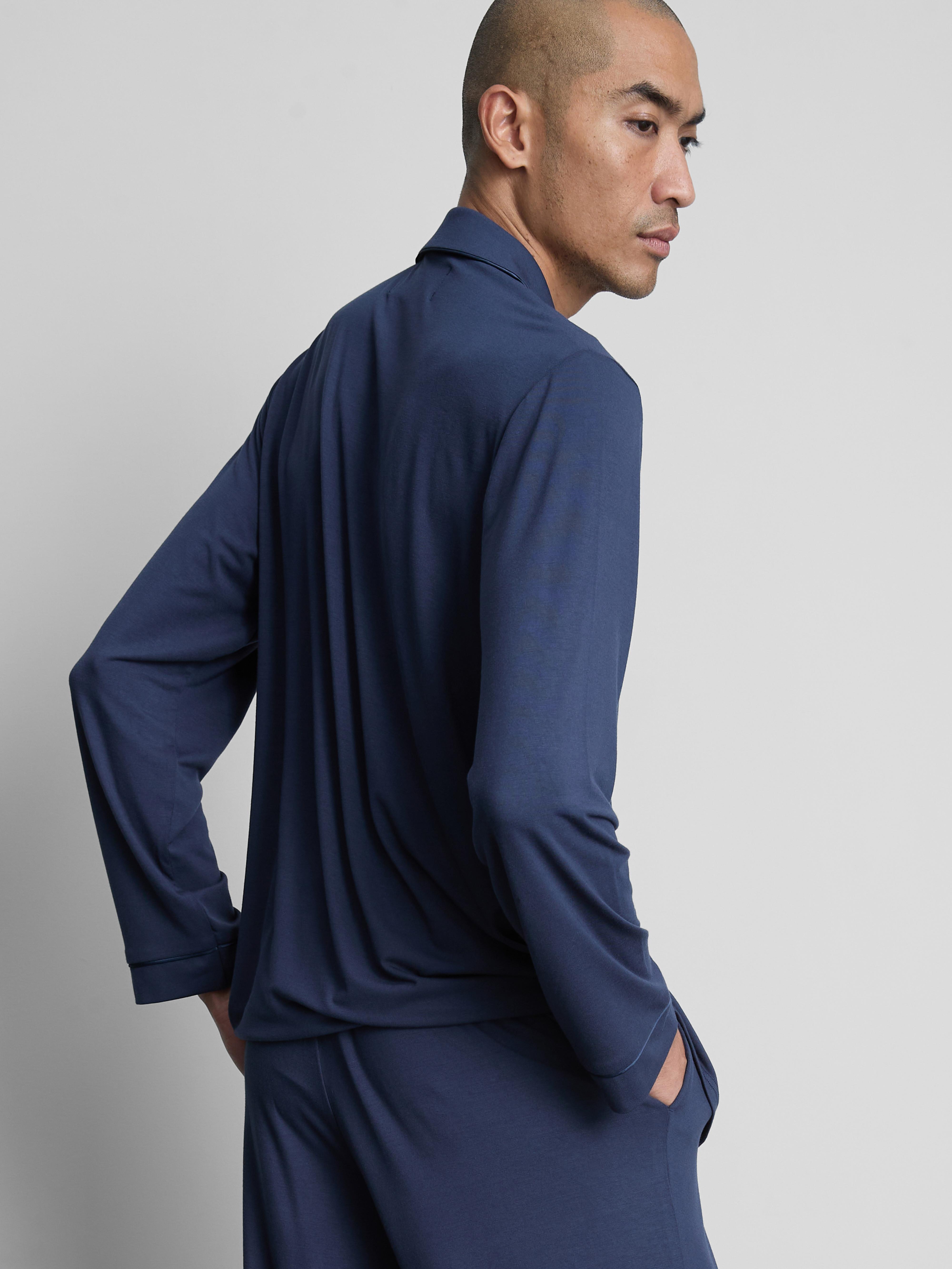 Button-Up Pajama Top