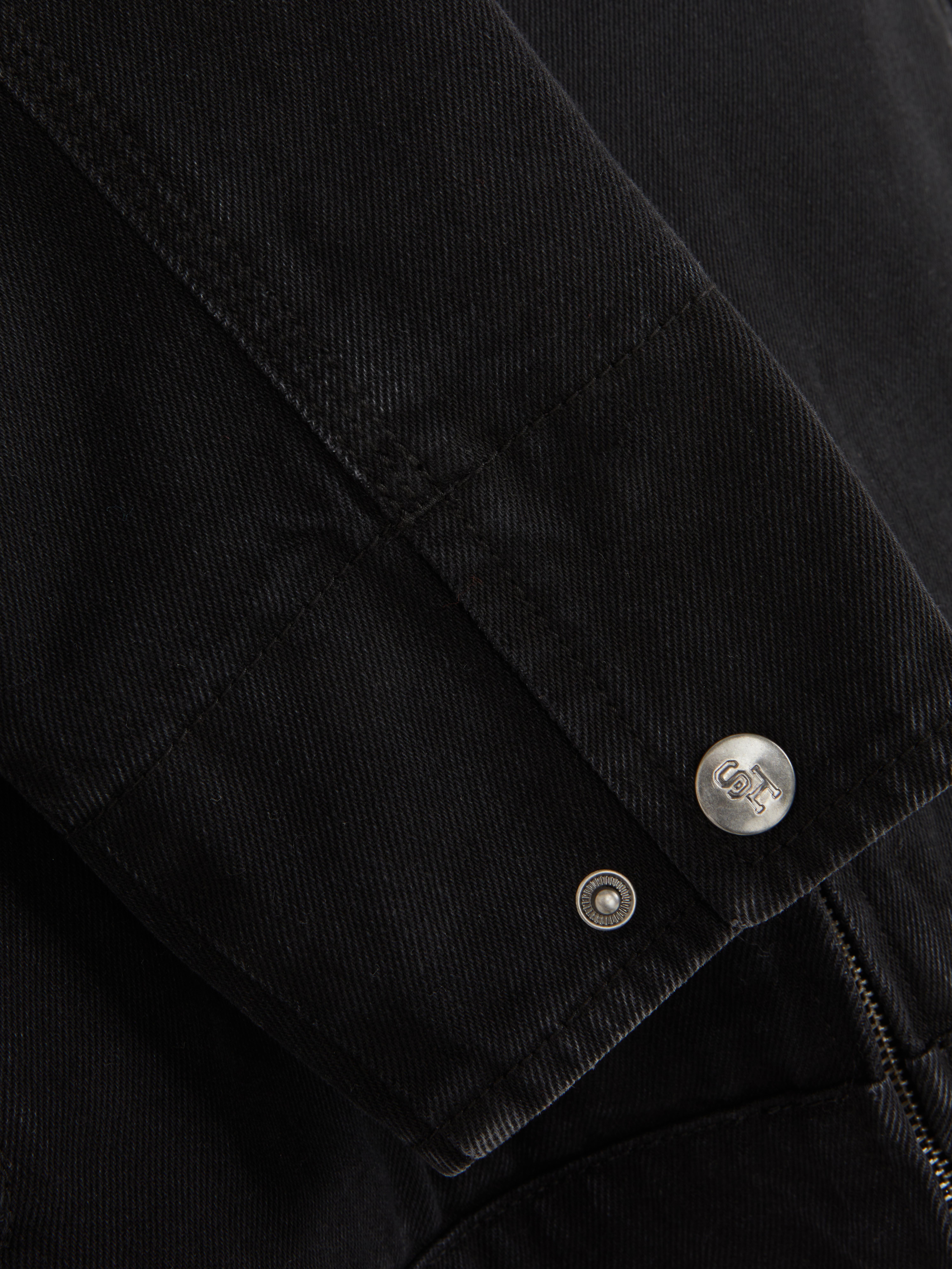 The Stronghold Fleece Collar Canvas Jacket