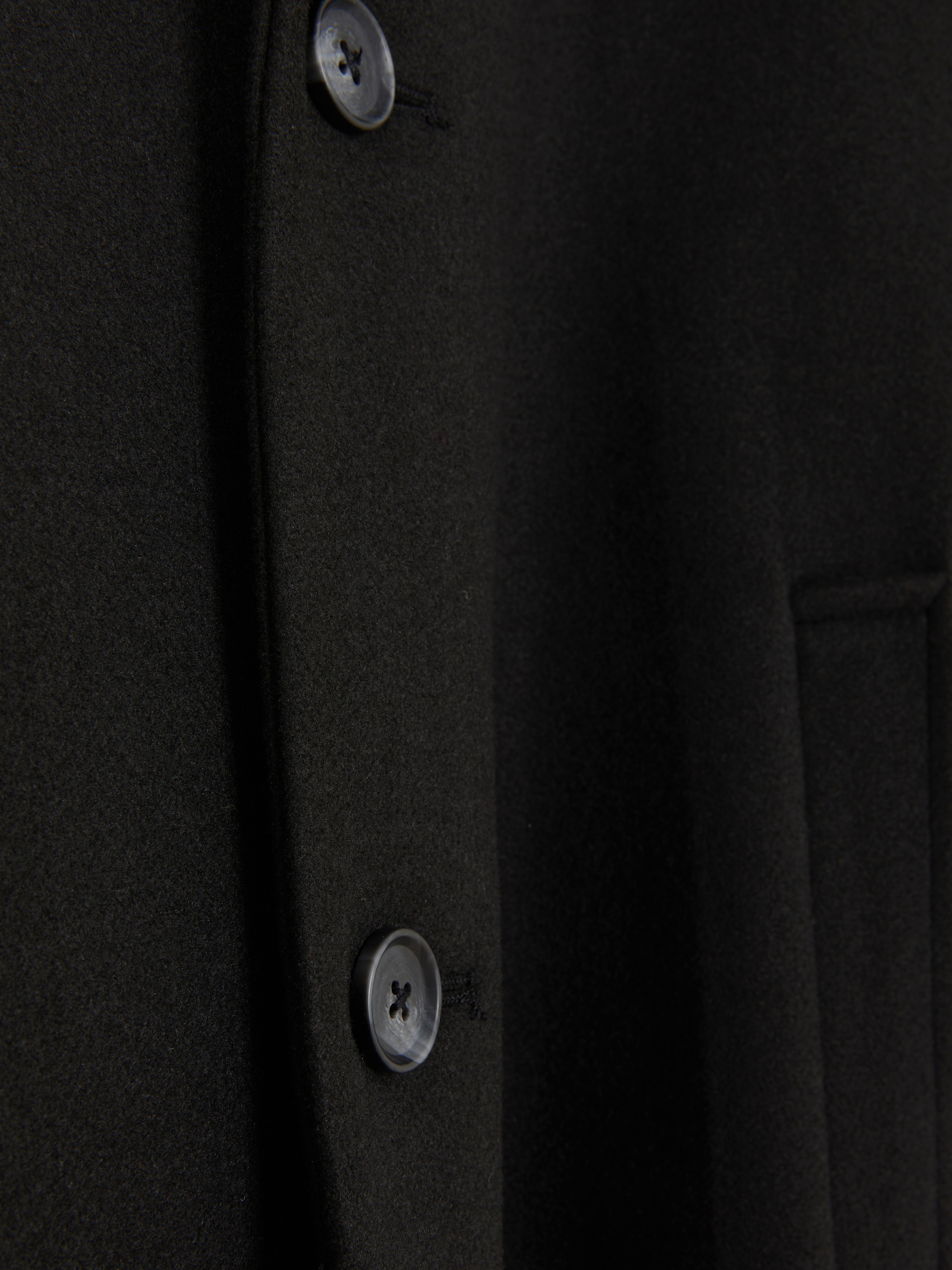 Oversized Mid-Length Overcoat