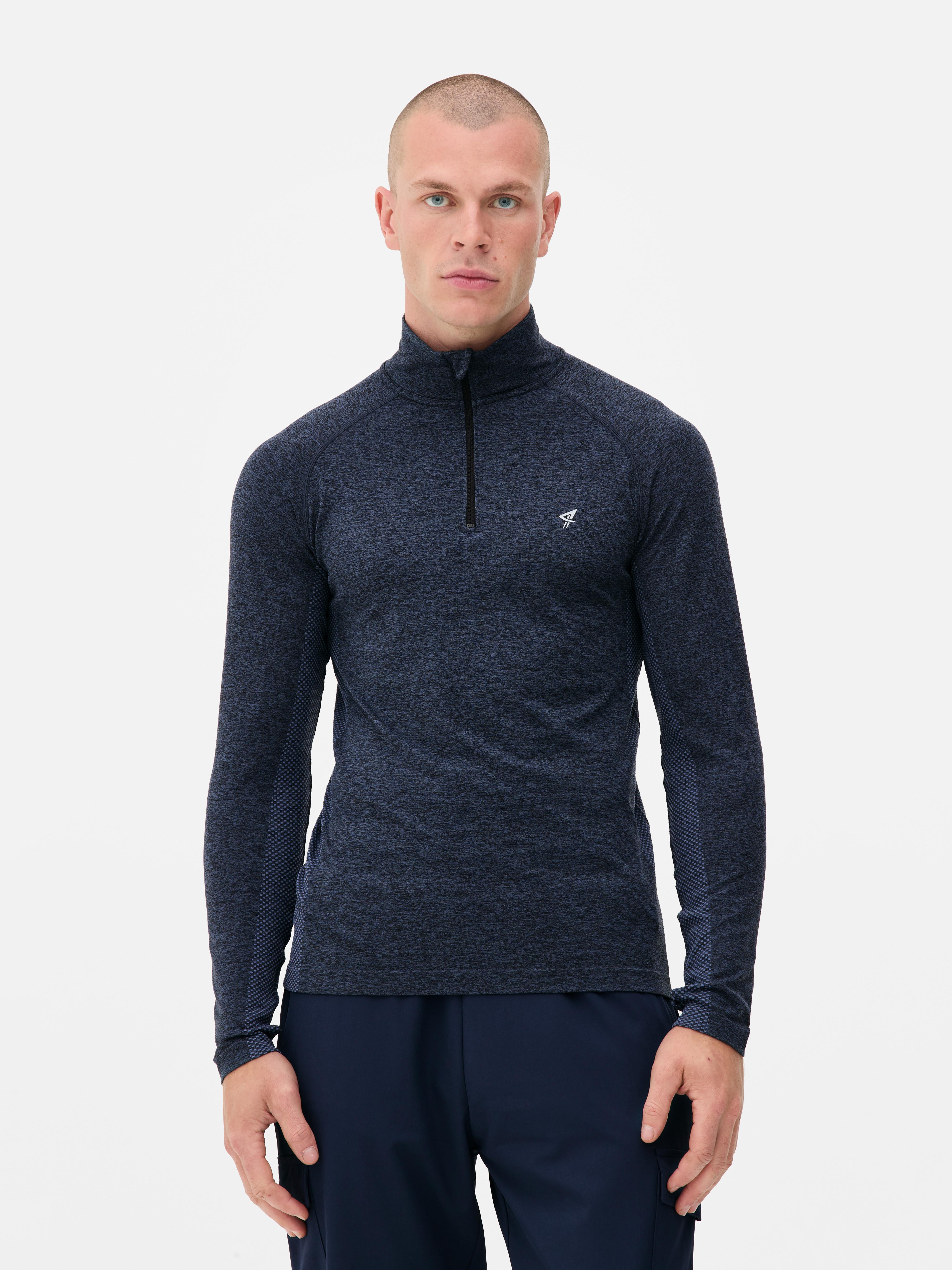 Quarter Zip Performance T-Shirt