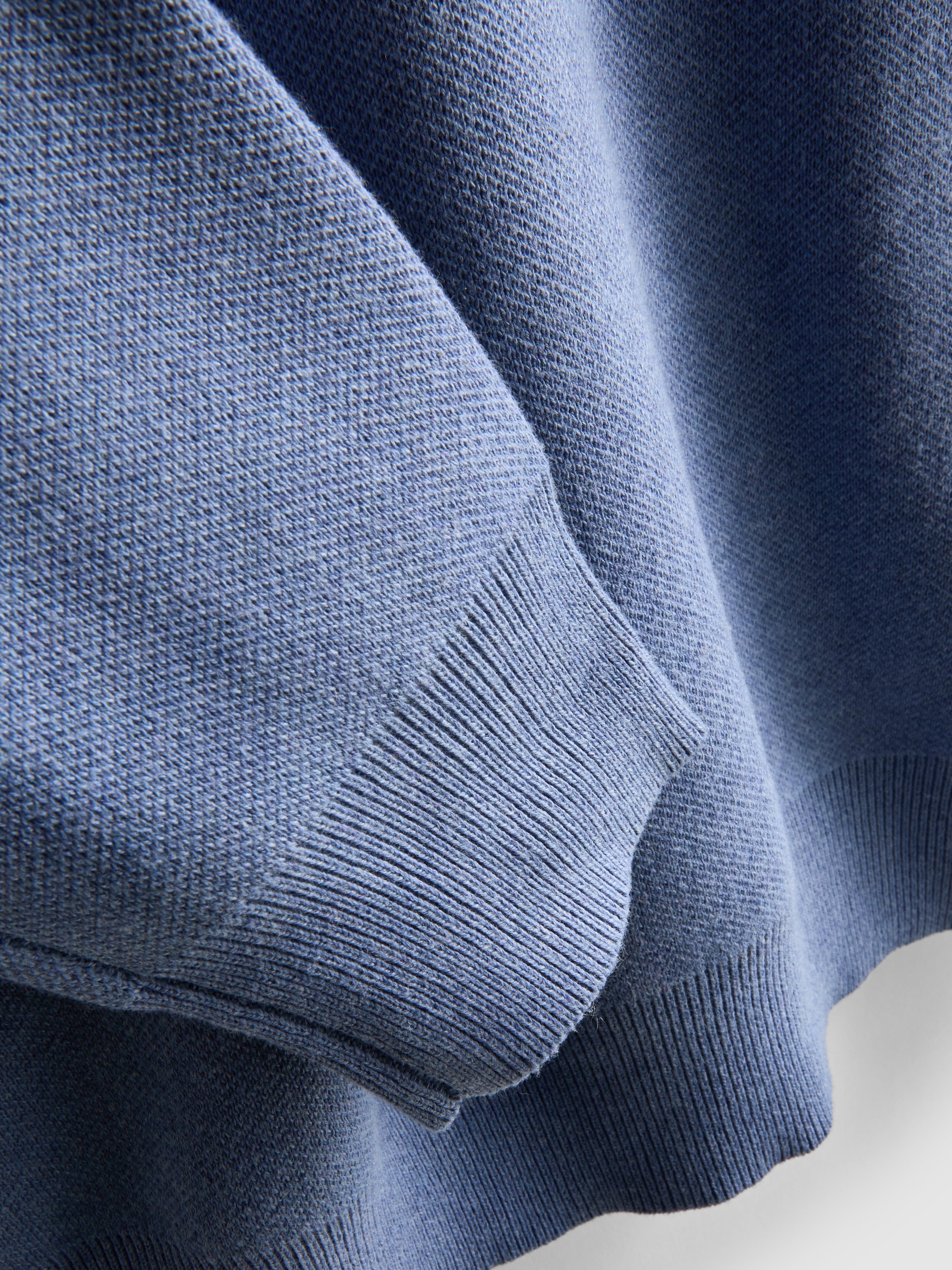 Half-Zip Funnel Neck Sweater