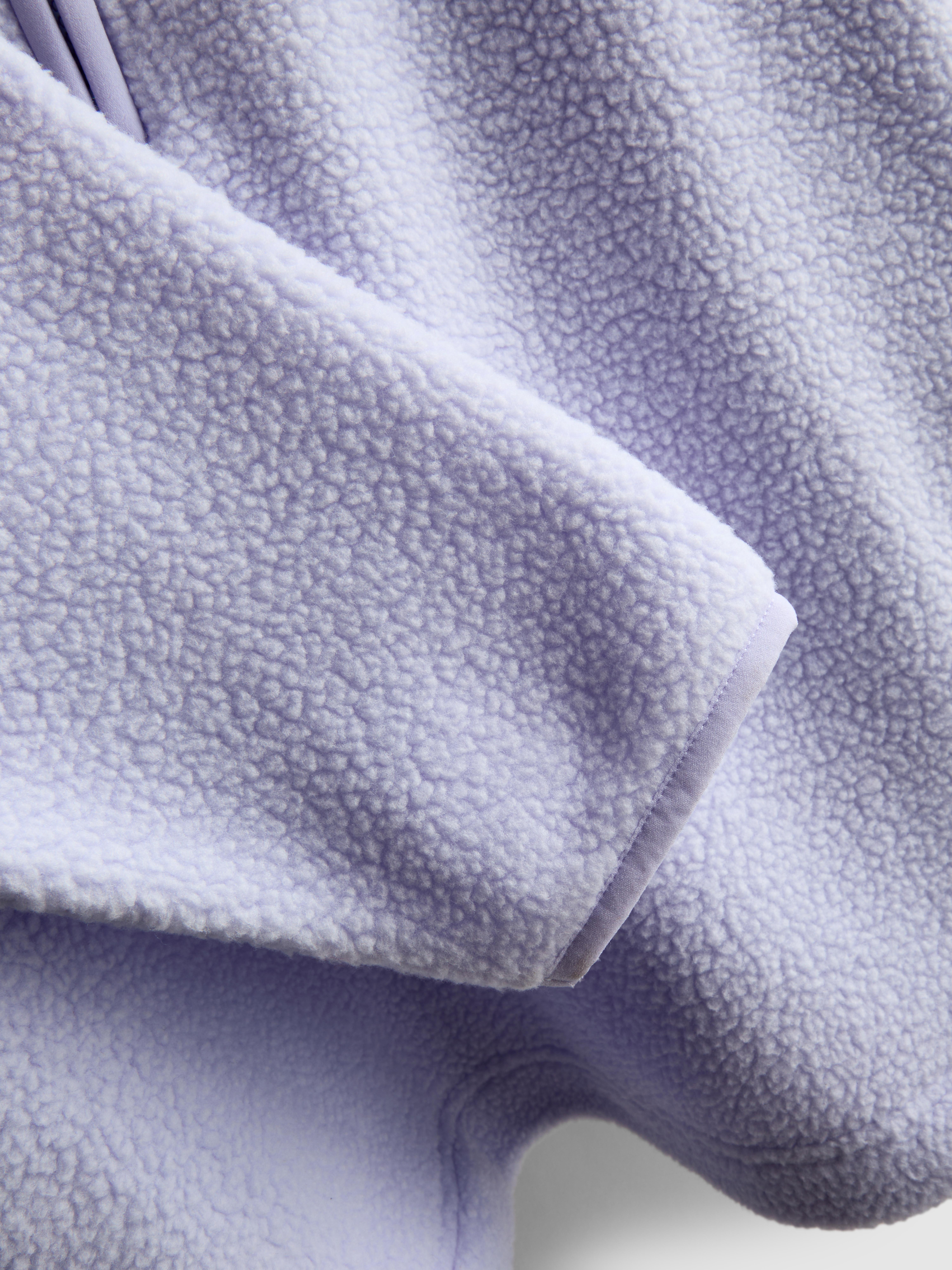 Half Zip Borg Fleece