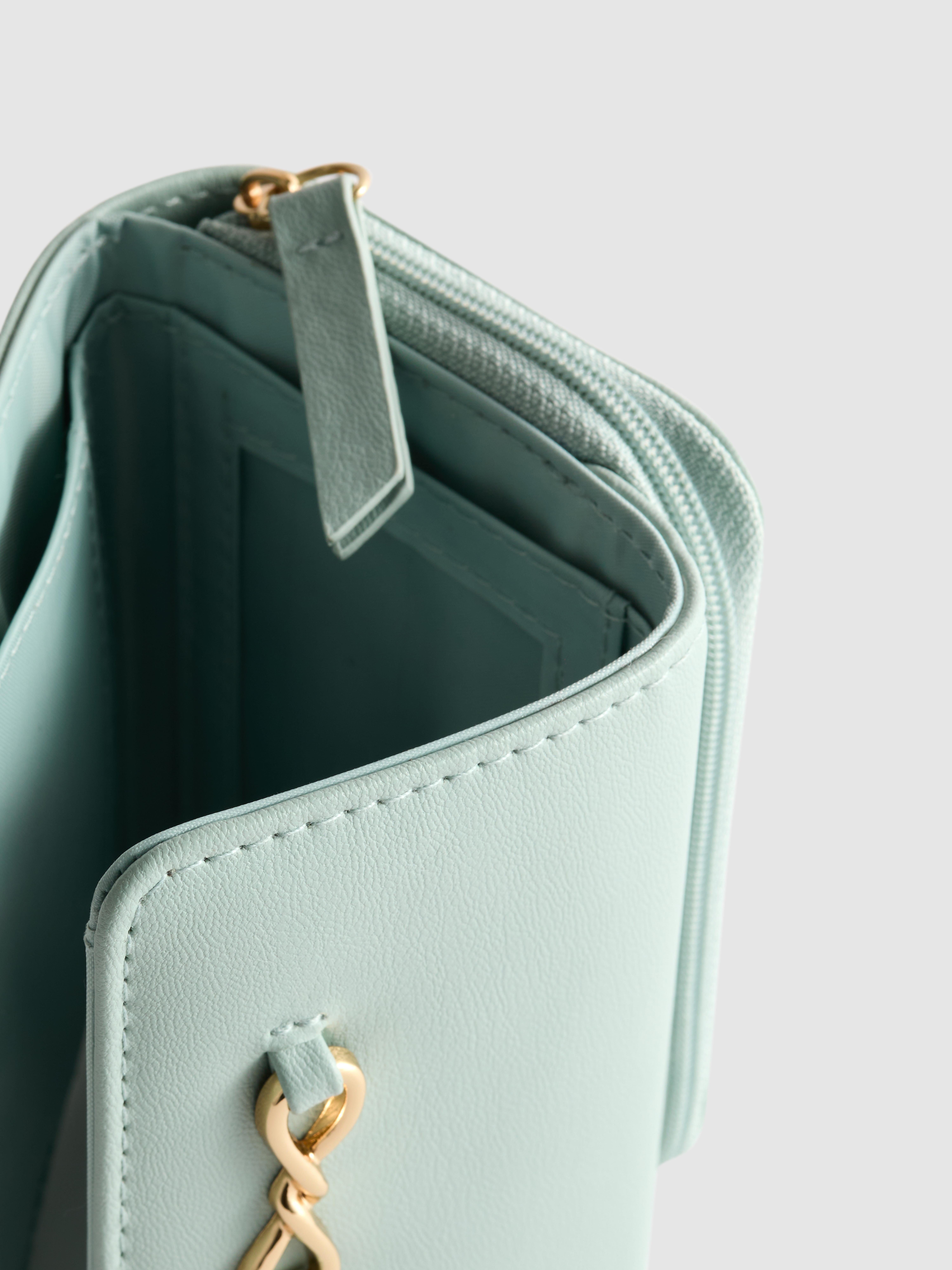 Faux Leather Eternity Purse