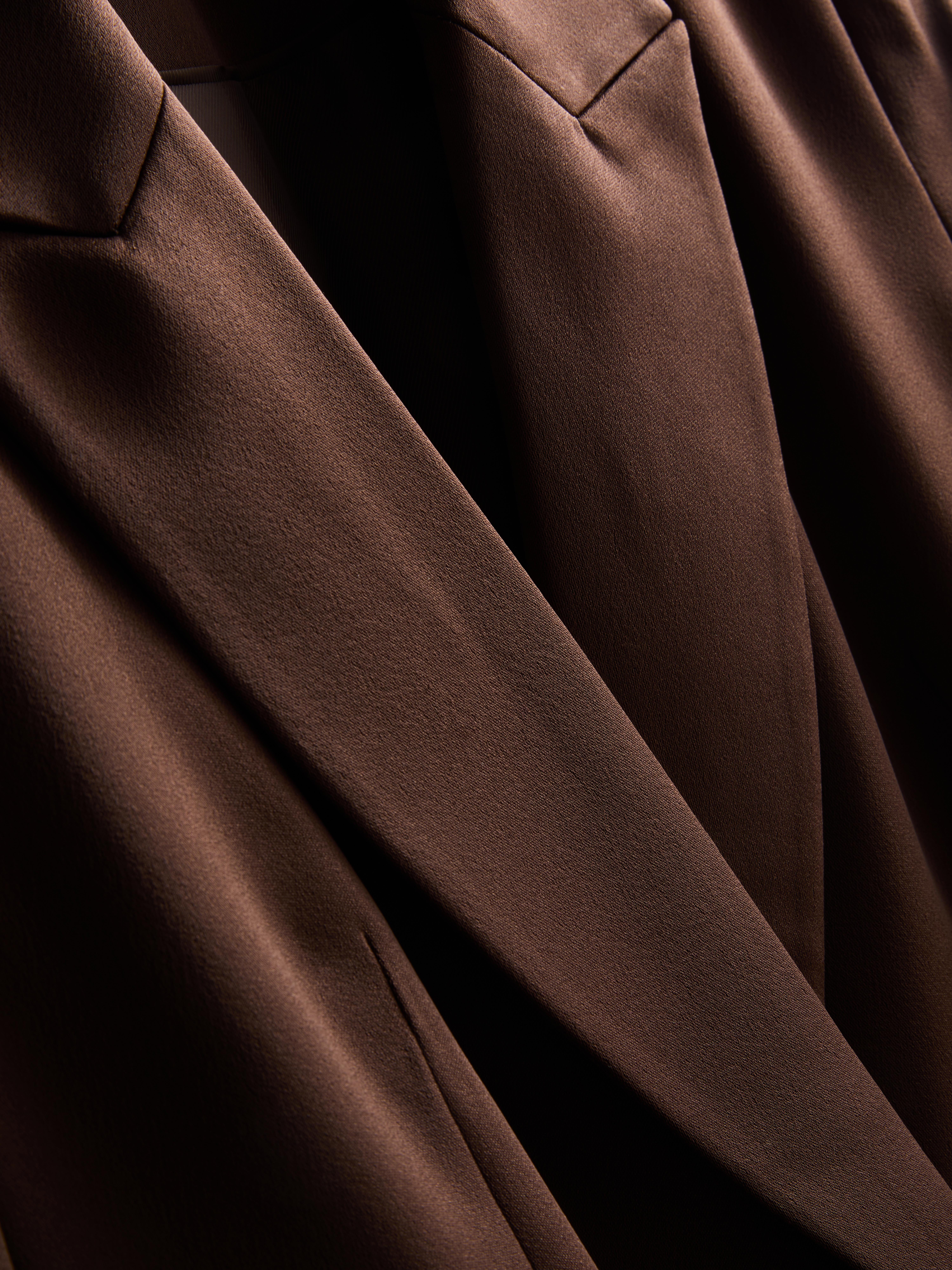 Satin Tailored Blazer