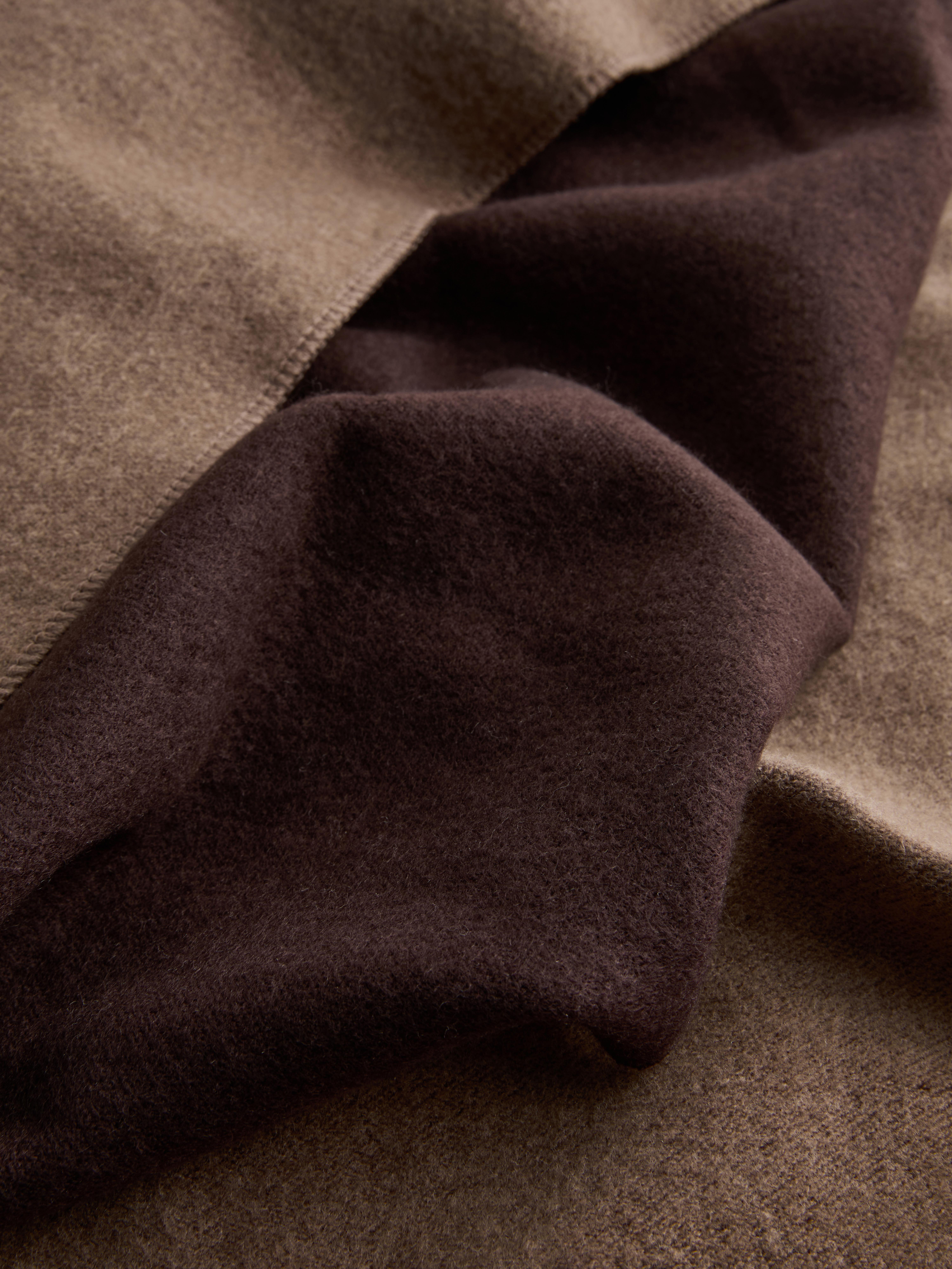 Tassel Two-Tone Scarf