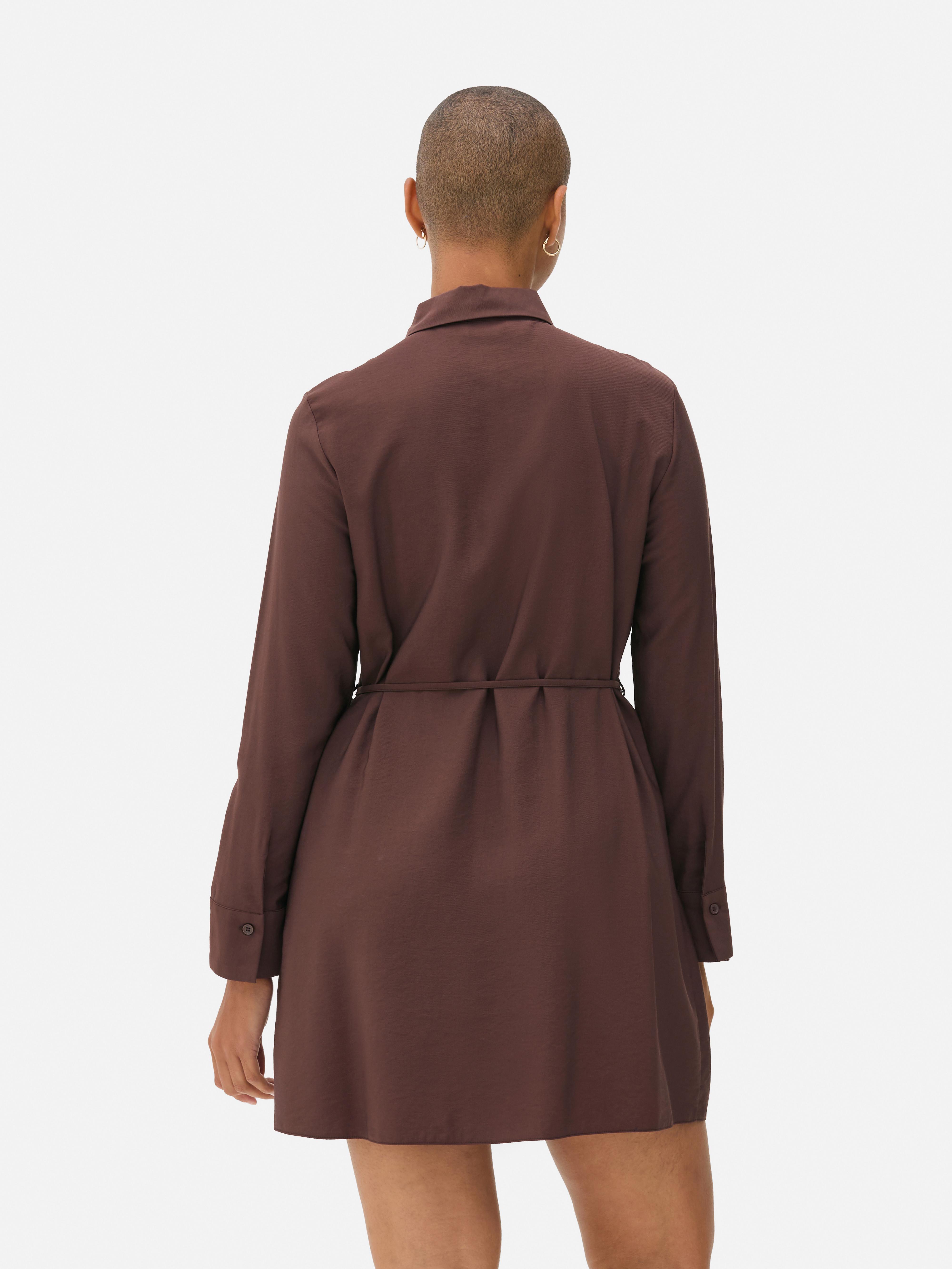Mini Utility Shirt Dress