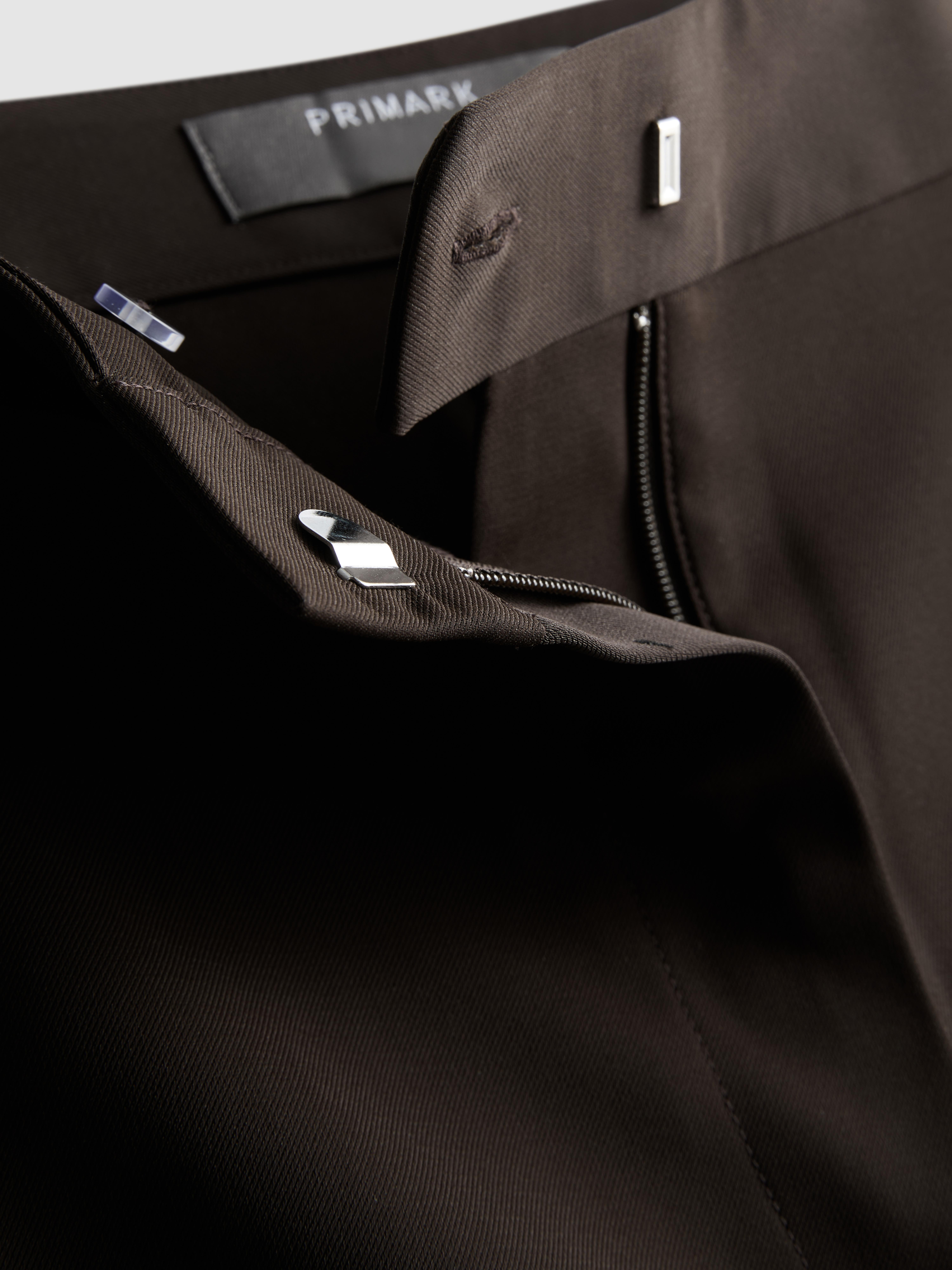 Mid-Rise Tailored Pants