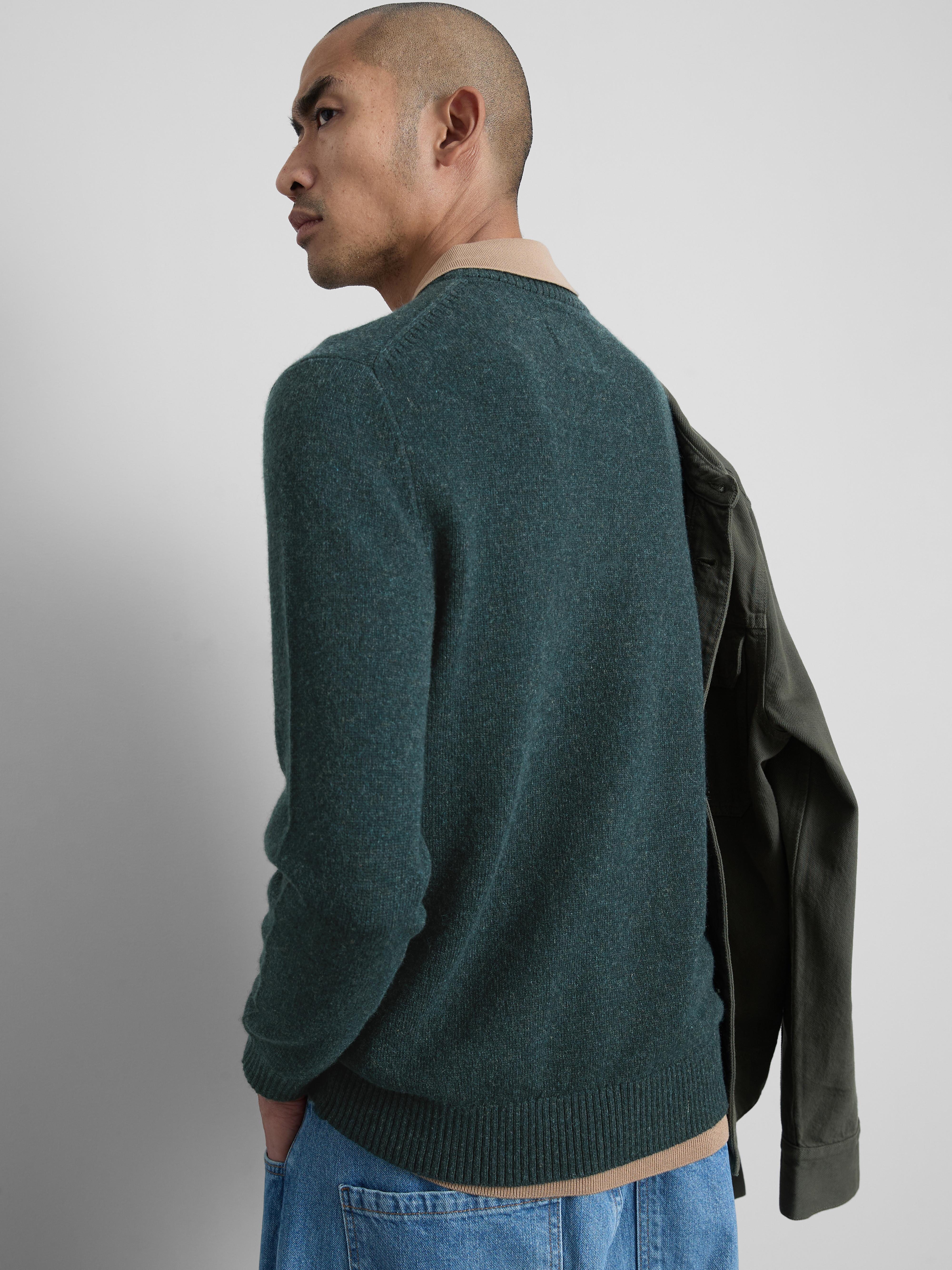 Wool Rich Crew Sweater