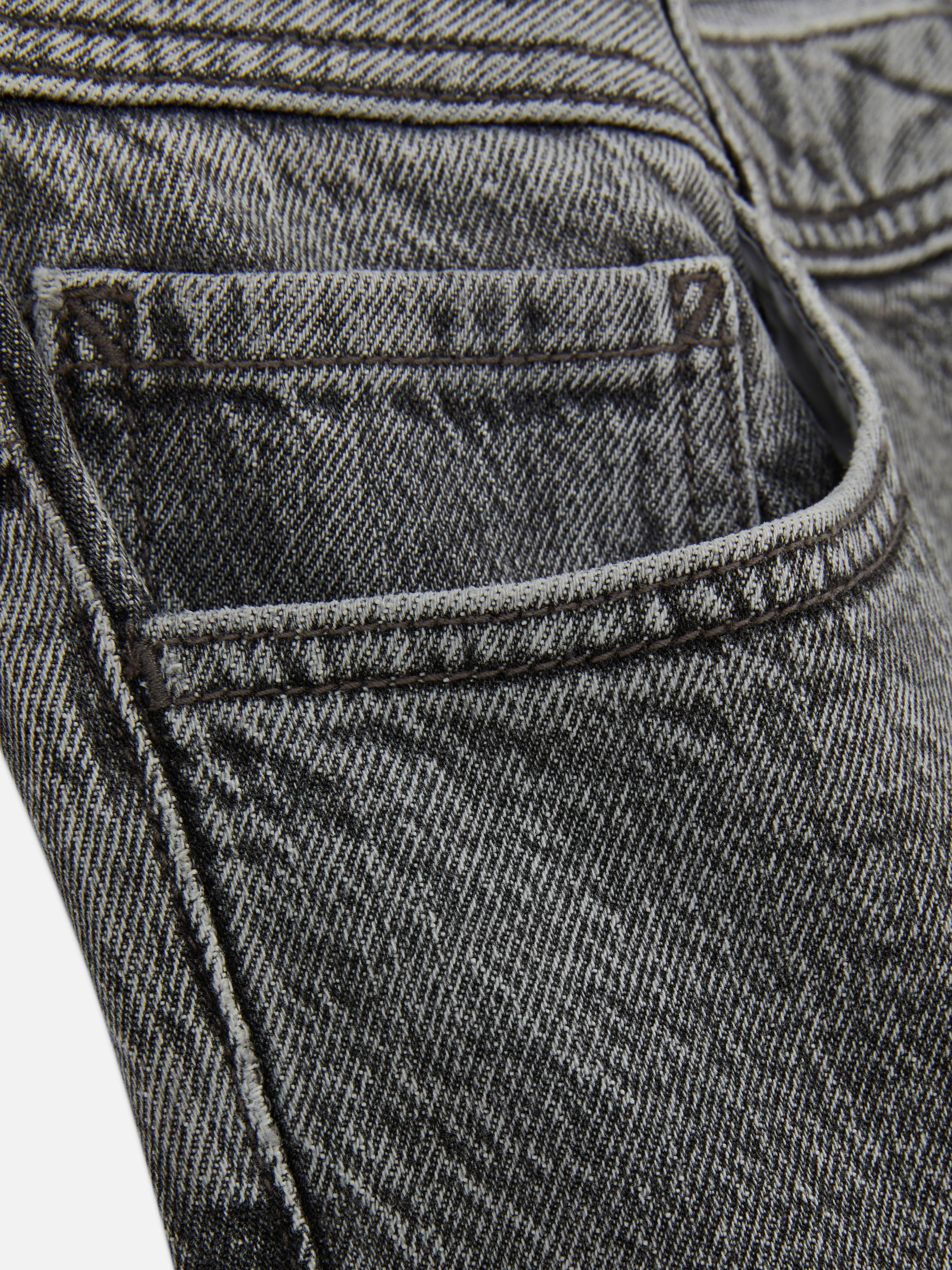 Mid-Rise Straight-Leg Jeans