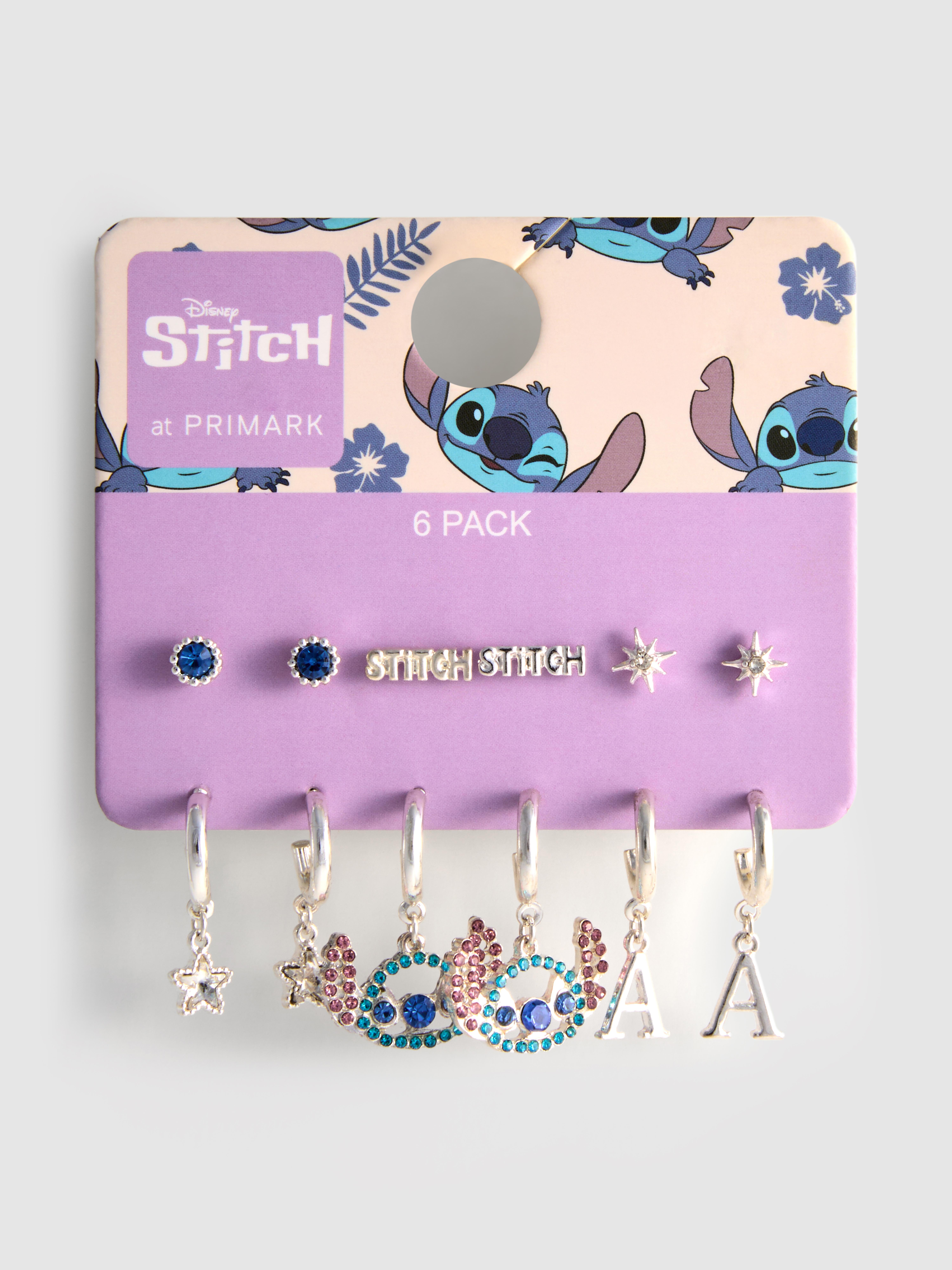 6pk Disney’s Stitch Earrings