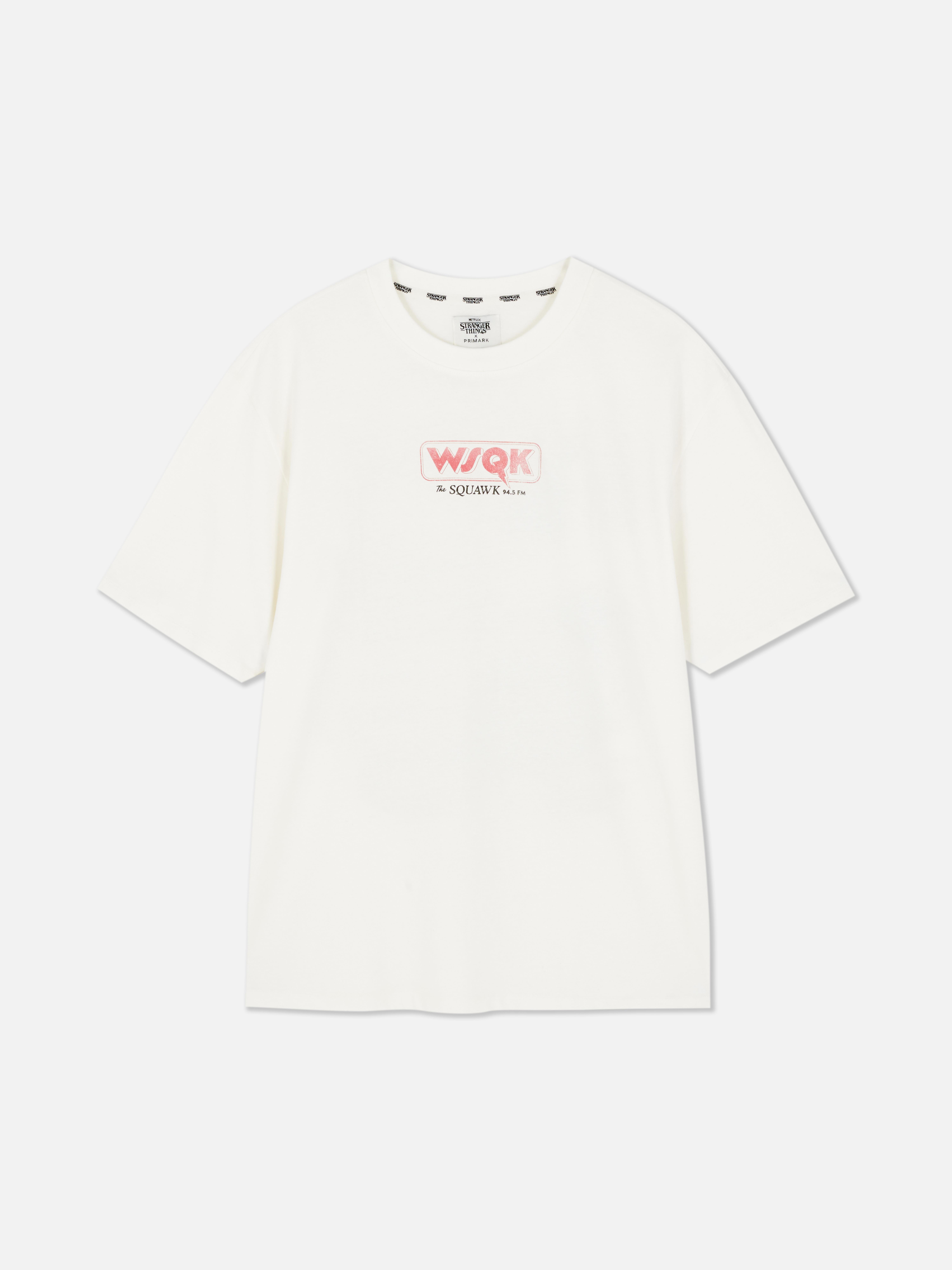 Stranger Things WSQK Short Sleeve T-Shirt