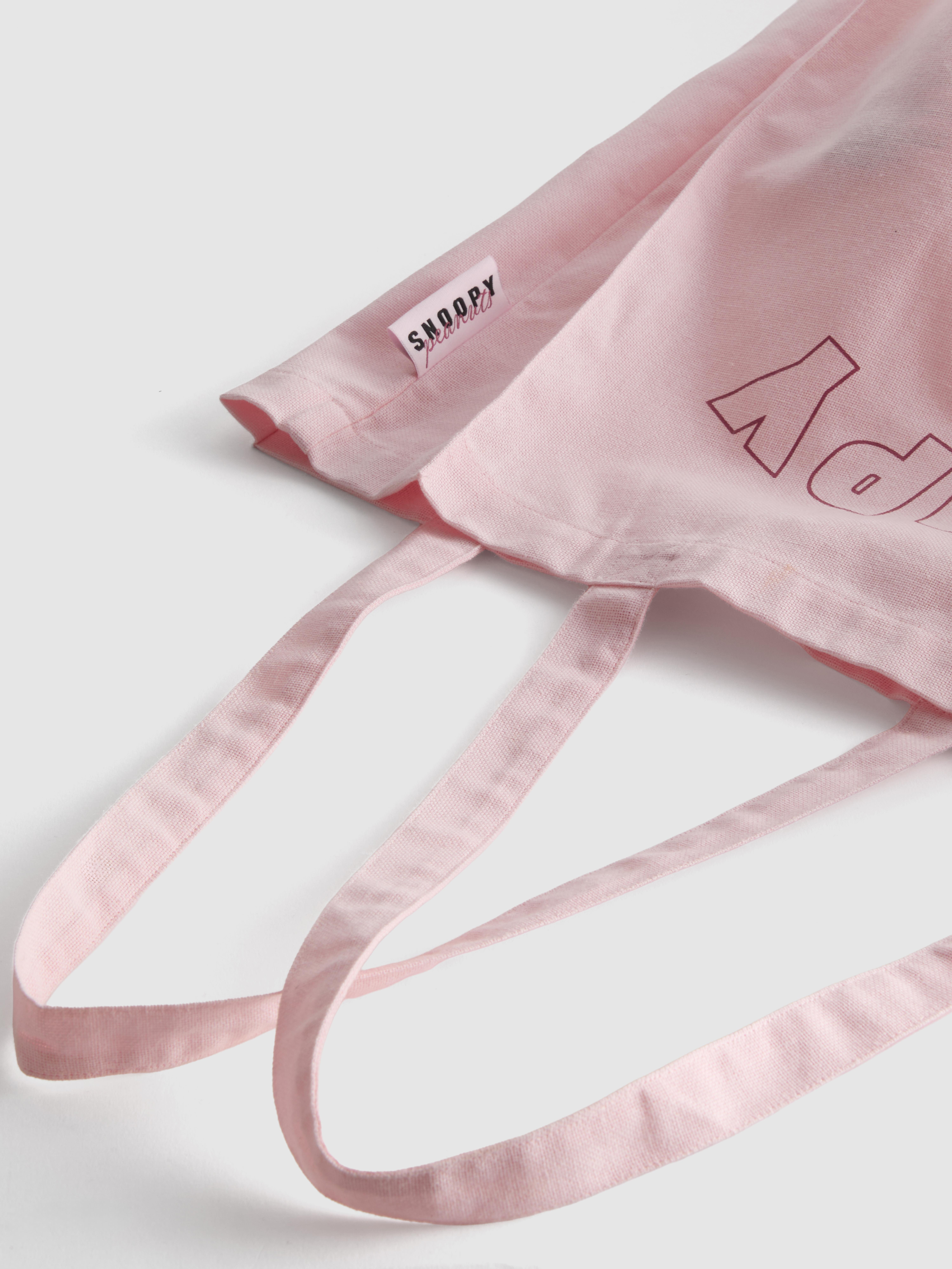 Snoopy Cotton Canvas Tote Bag