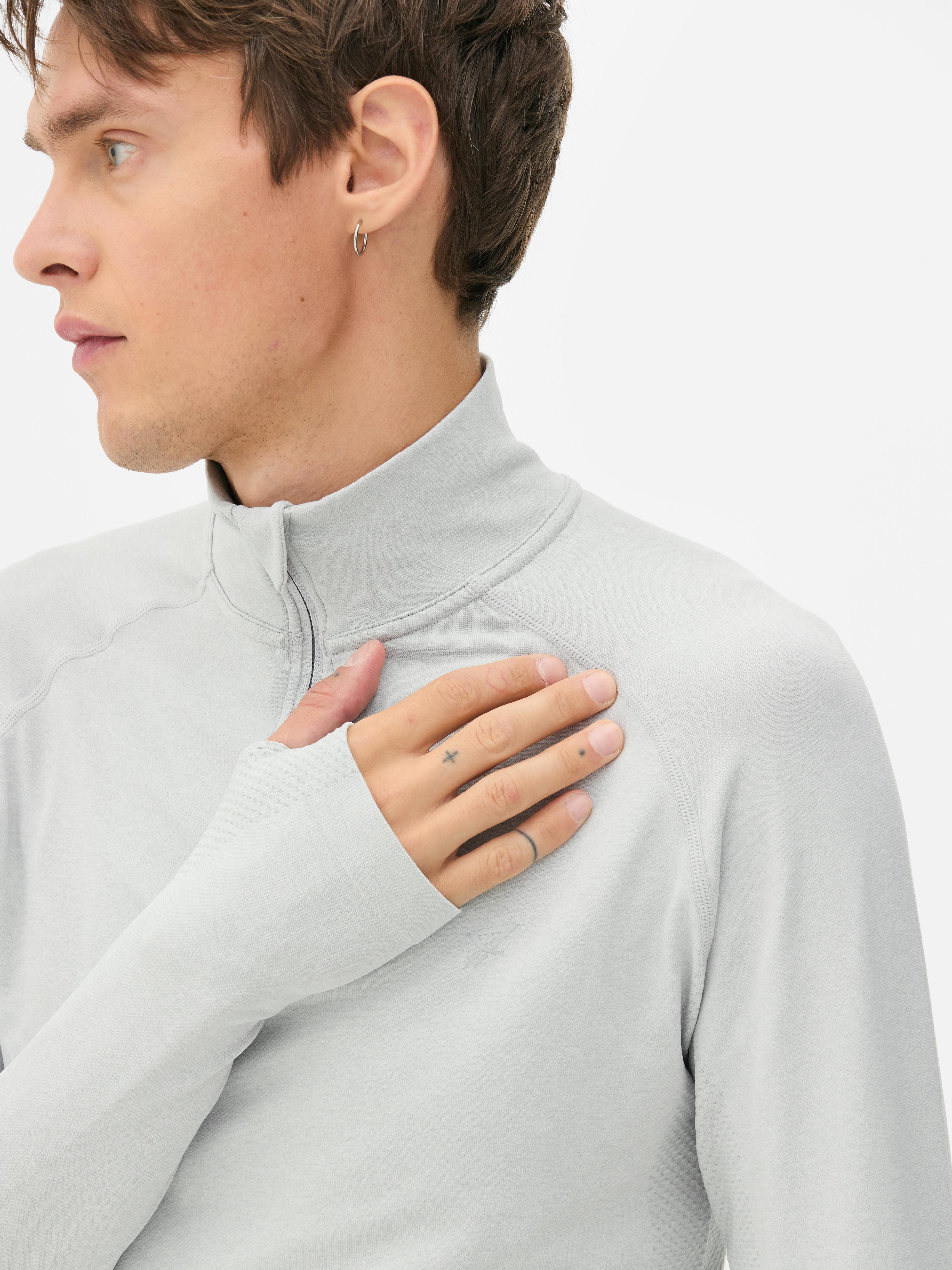 Quarter Zip Performance T-Shirt