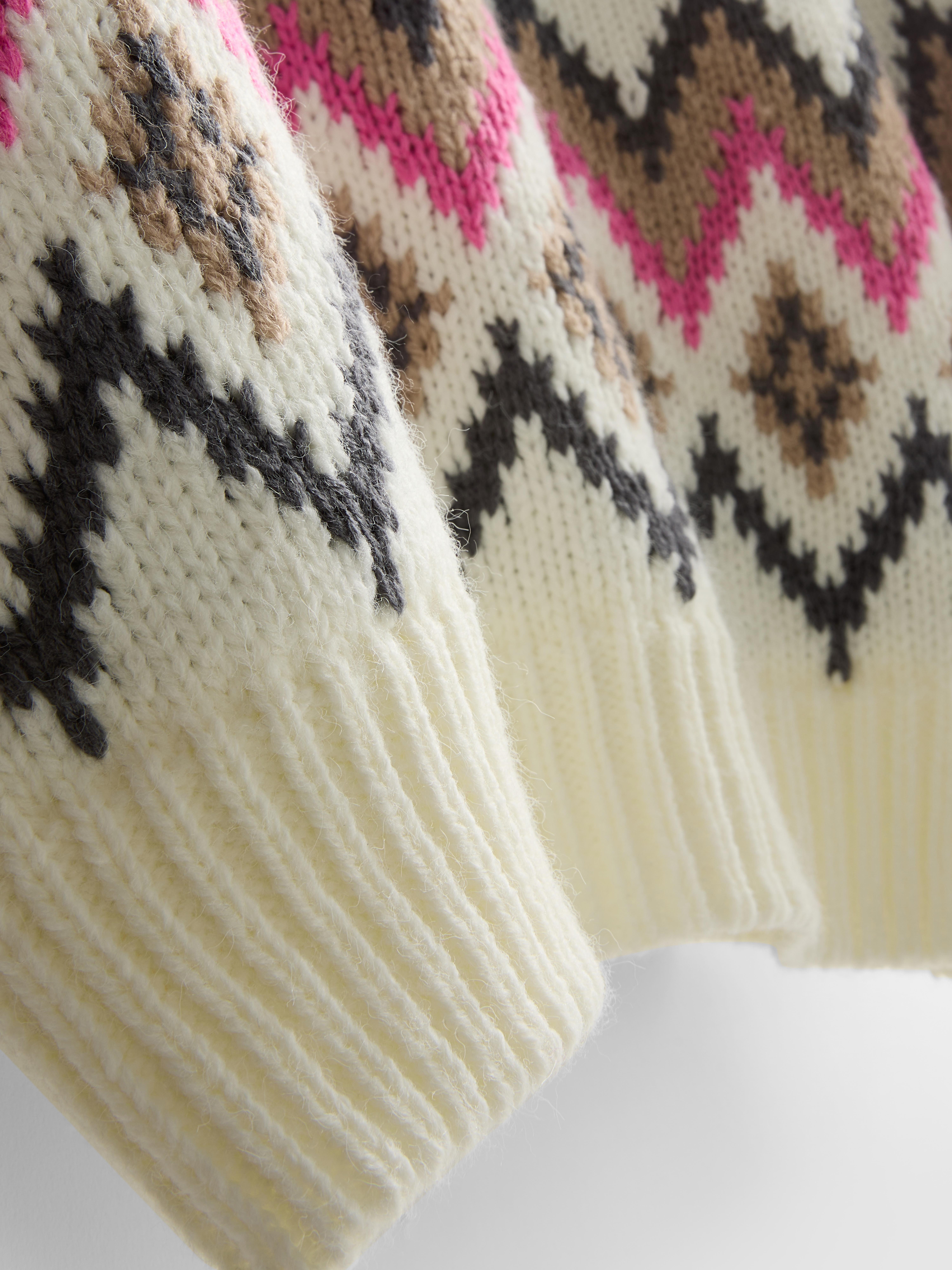 Knitted Fair Isle Sweater