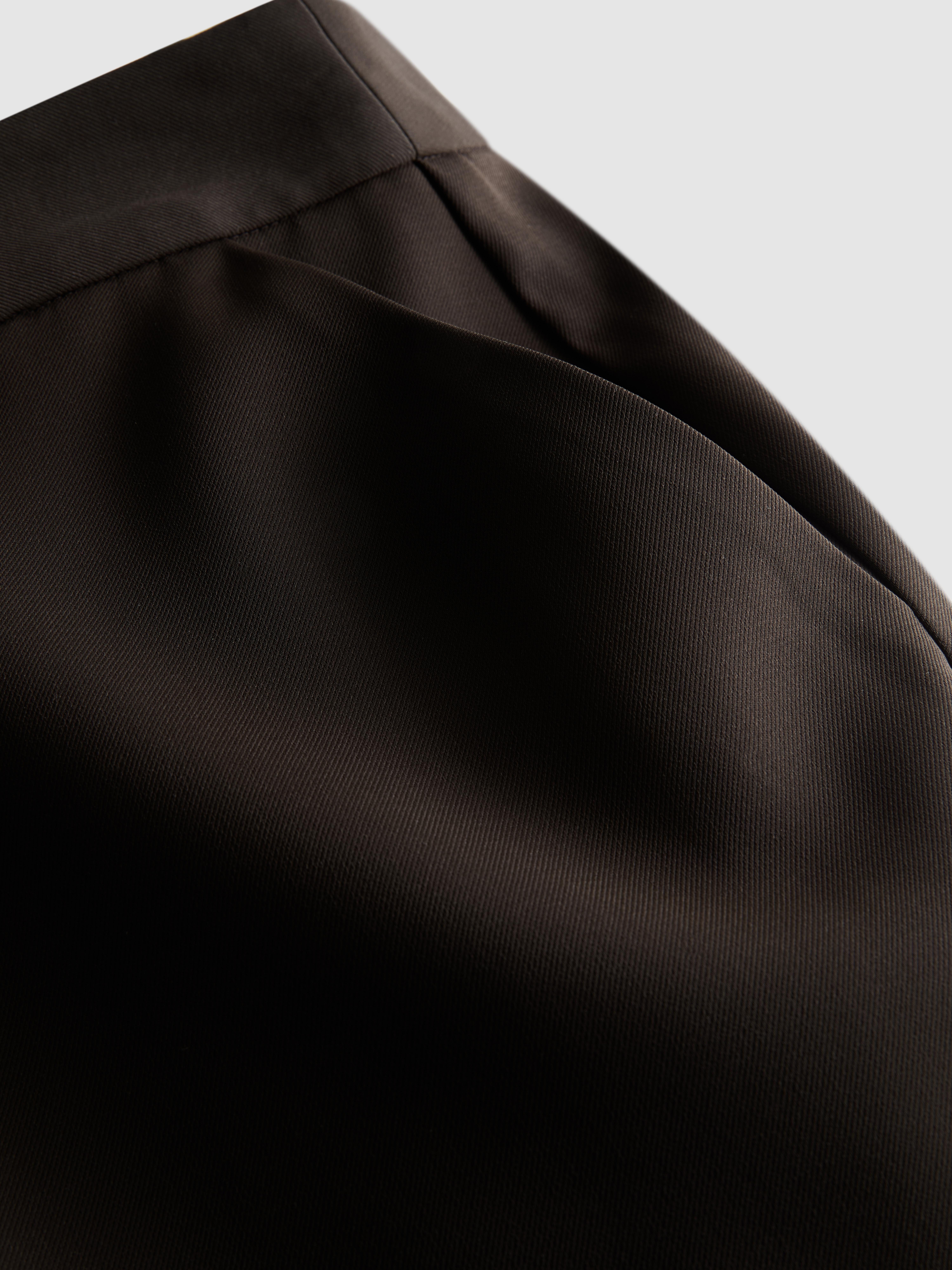 Mid-Rise Tailored Pants