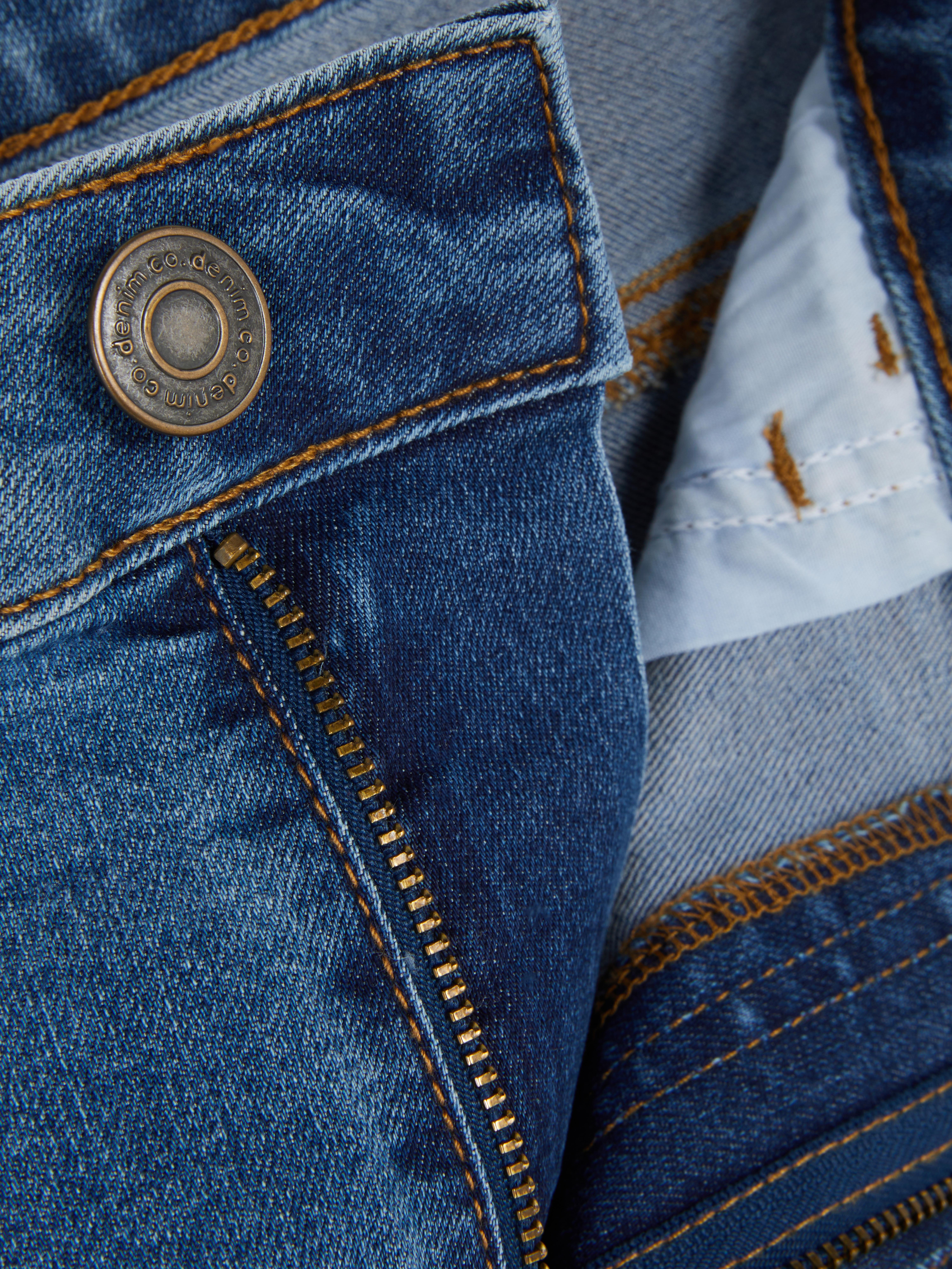 Mid-Rise Slim Fit Jeans