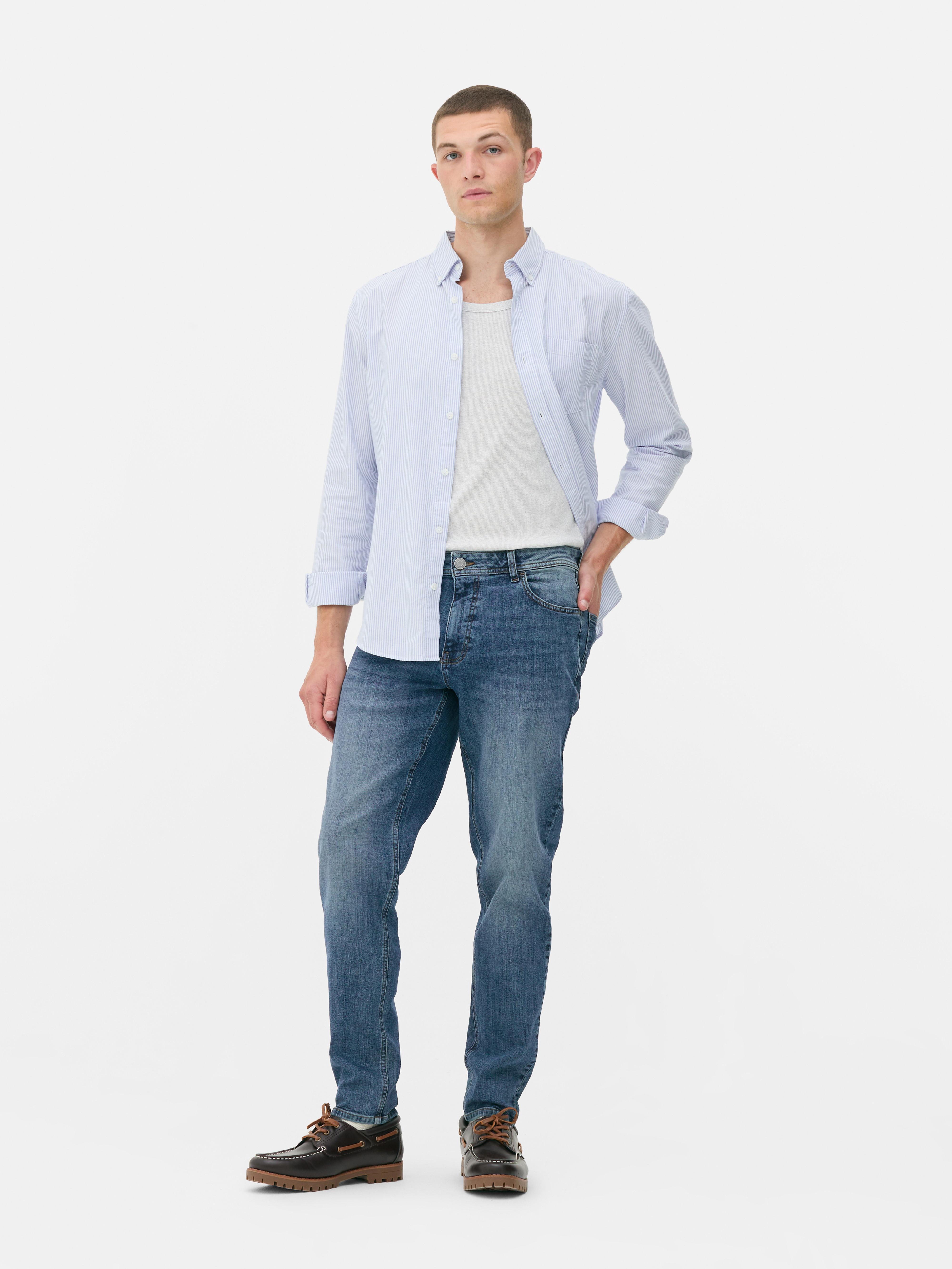 Mid-Rise Slim Fit Jeans