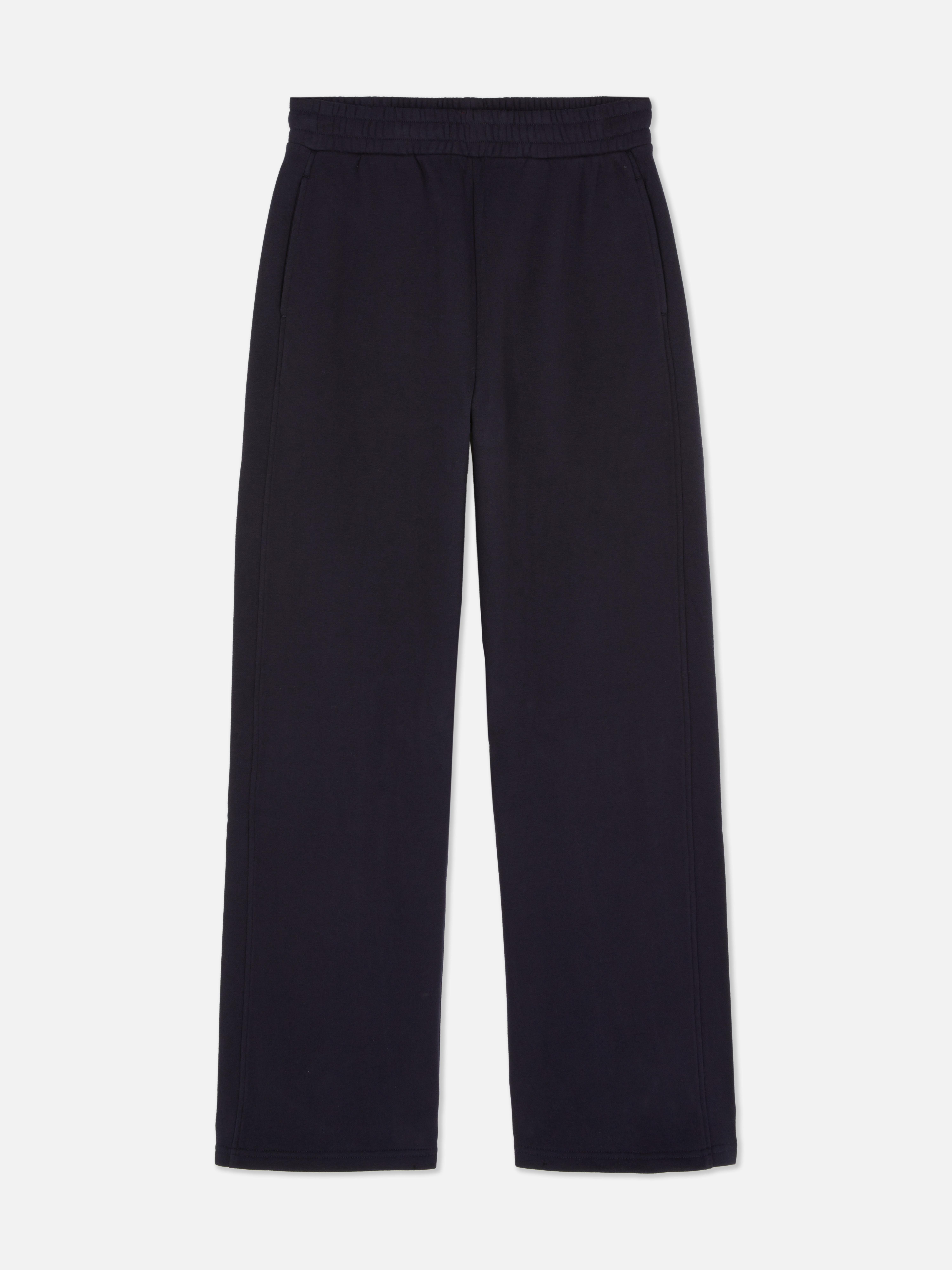 Cotton Rich Wide Leg Sweatpants