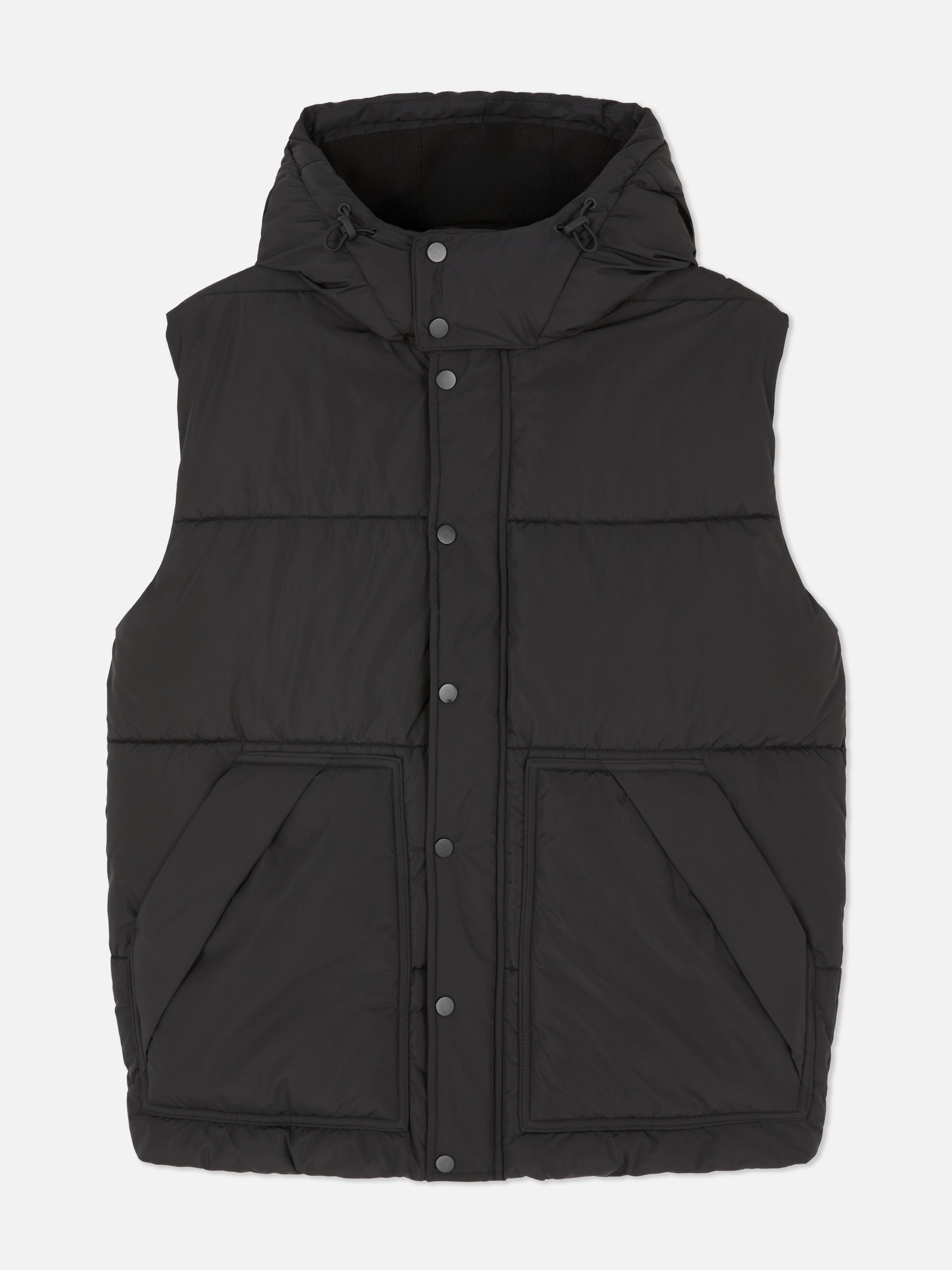 Hooded Zip-Up Gilet
