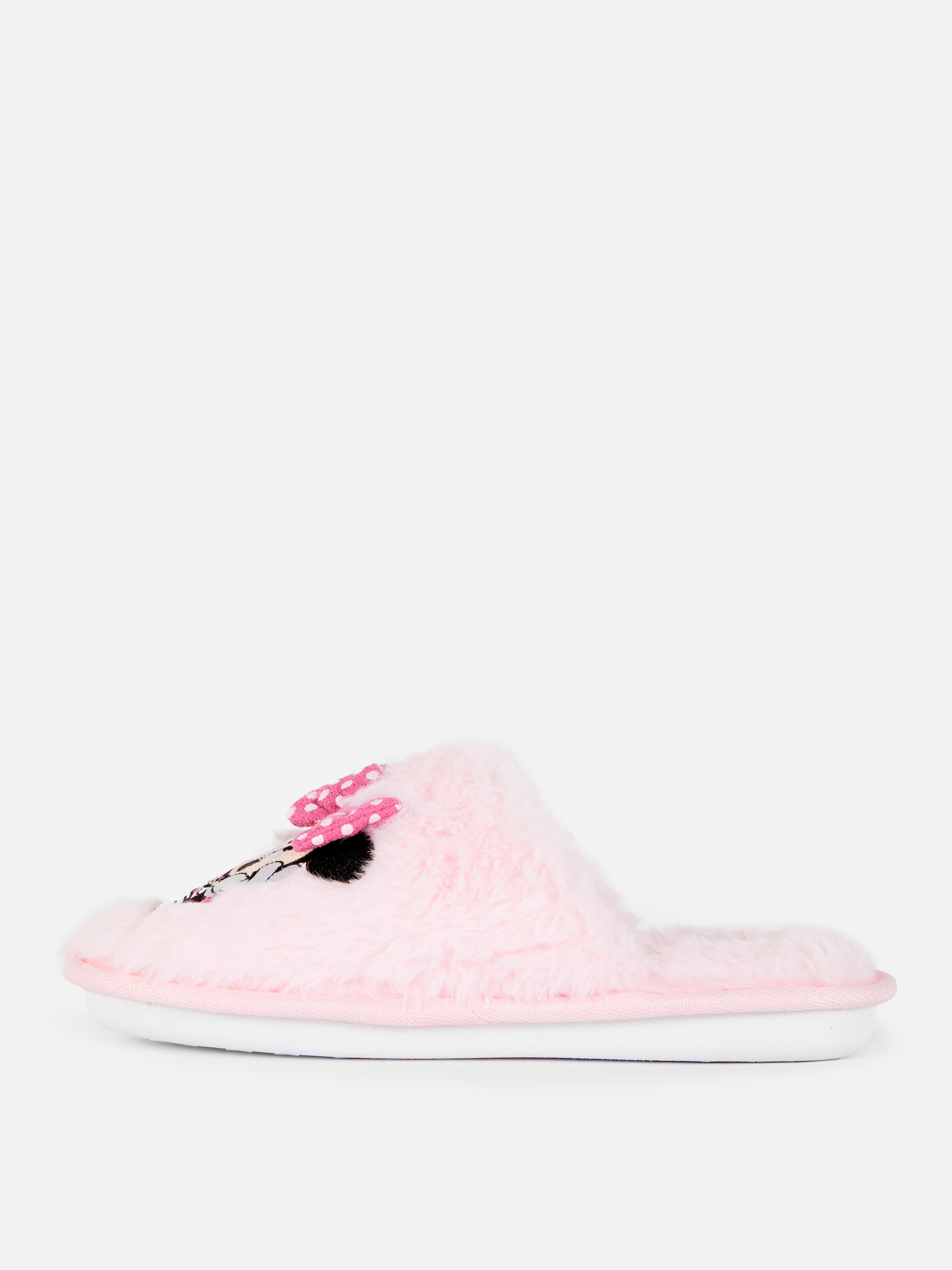 Disney’s Minnie Mouse Faux Fur Slippers