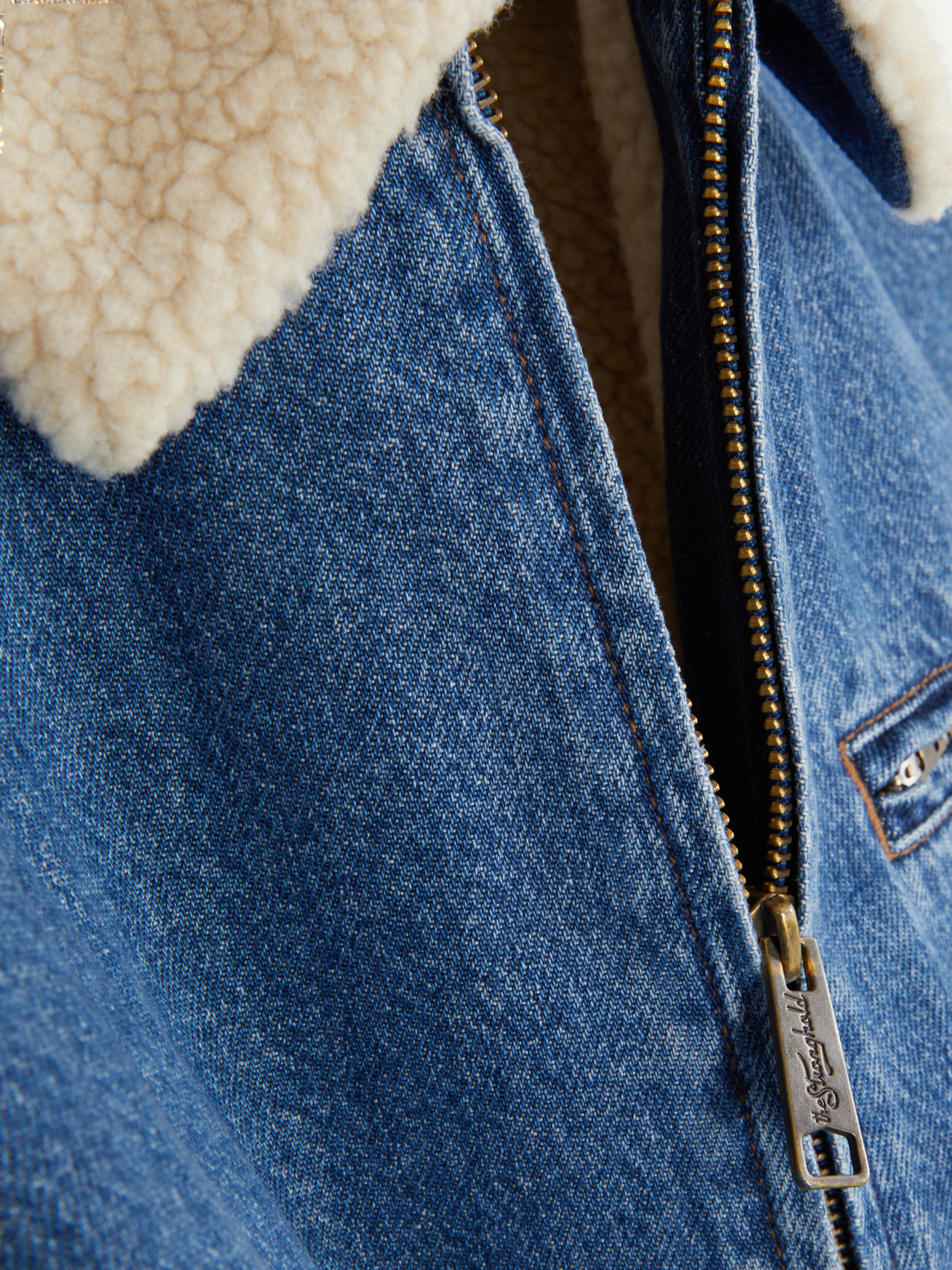 The Stronghold Fleece Collar Canvas Jacket