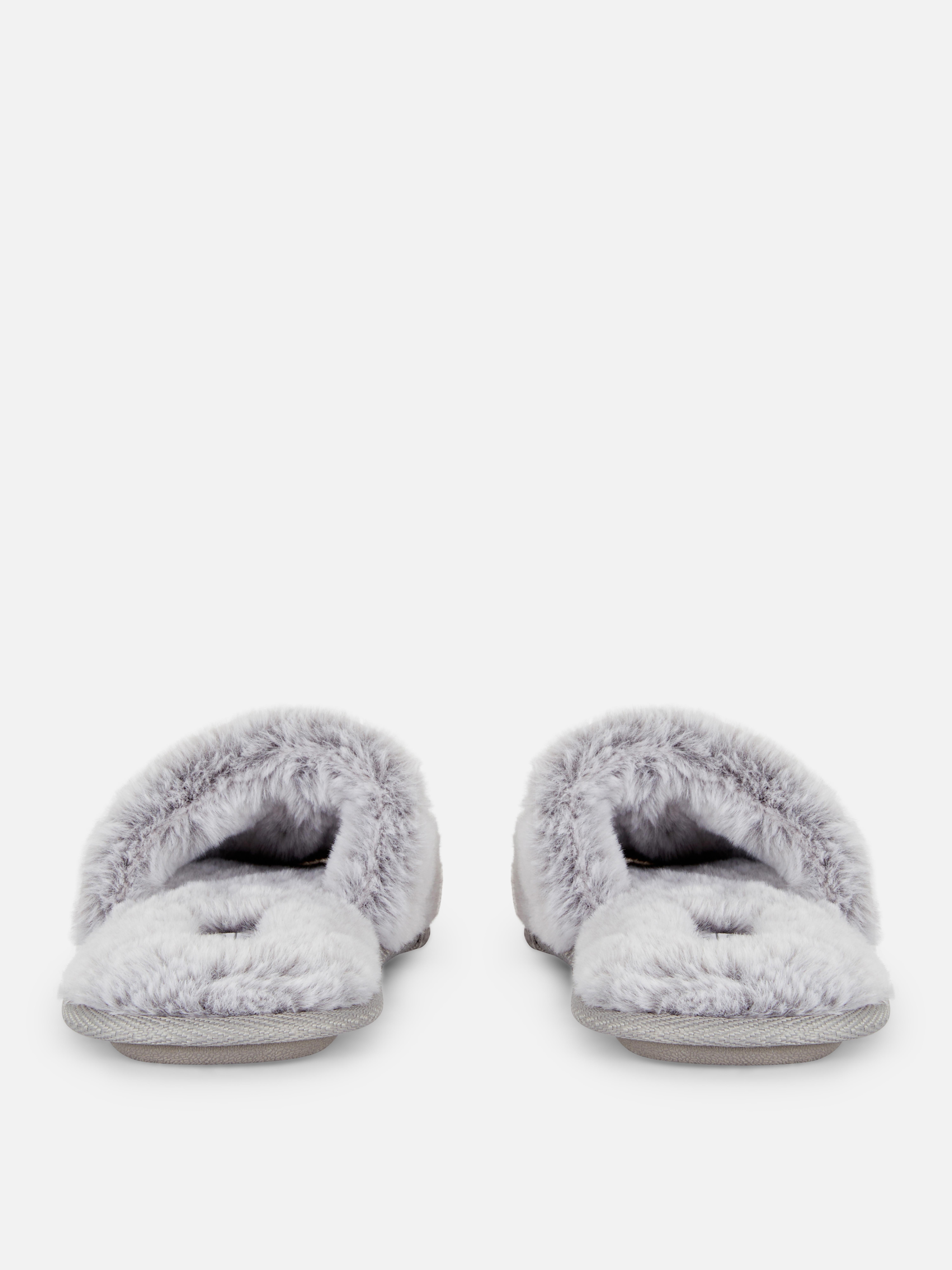 Faux Fur Slippers