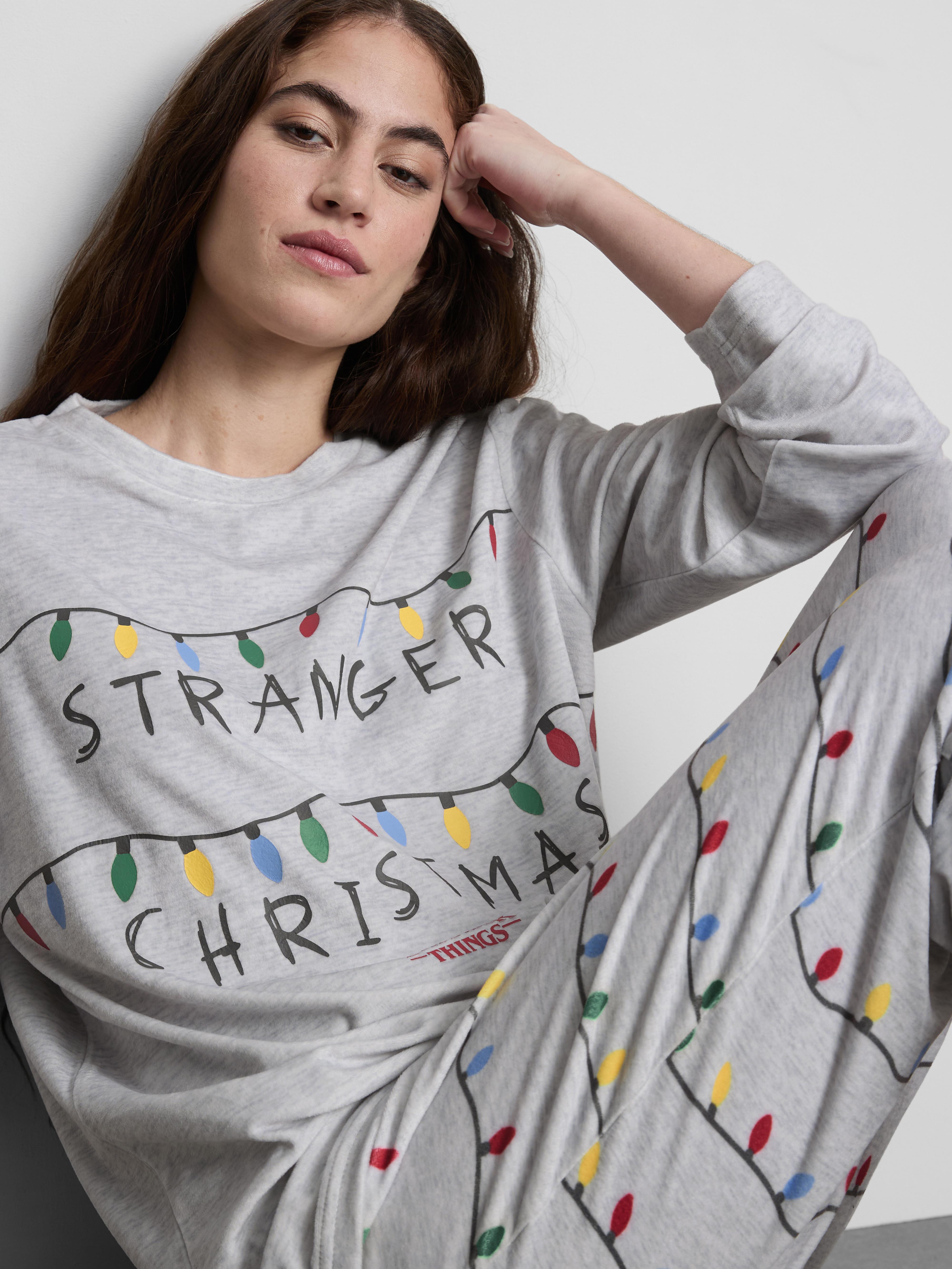 Women's Stranger Things Family Christmas Pajamas