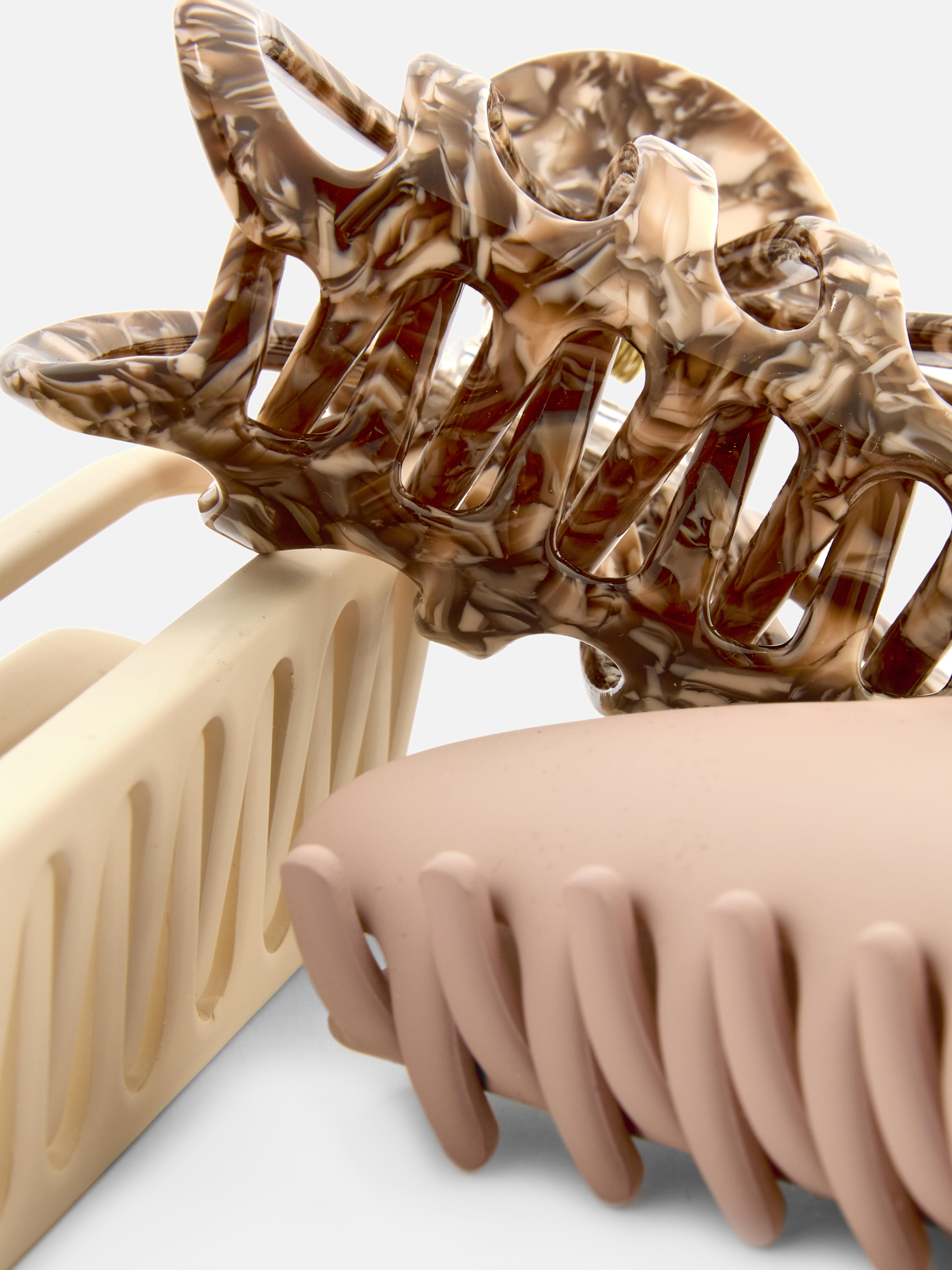 3-Pack Multi Claw Clips