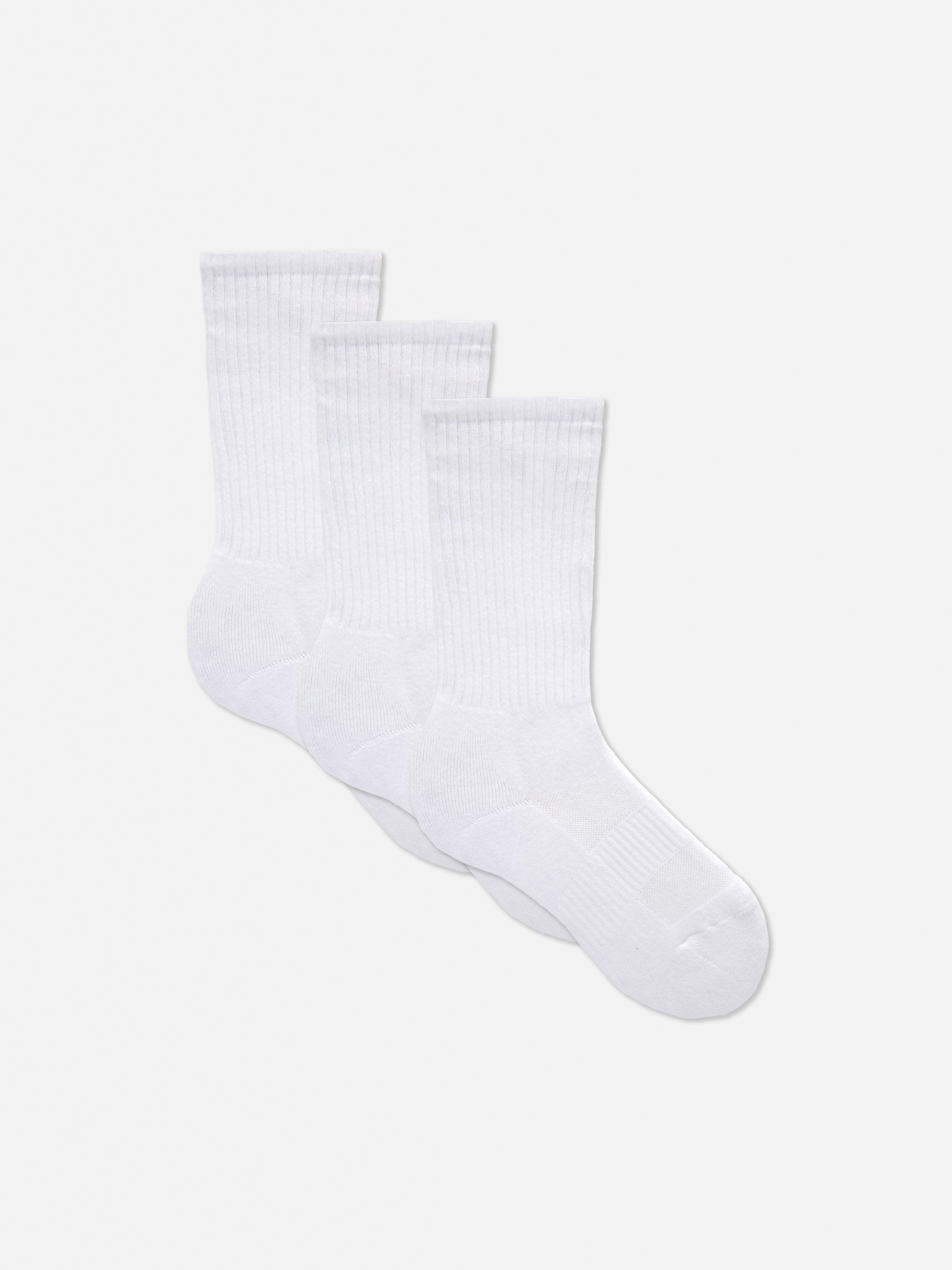 3-Pack Crew Sports Socks