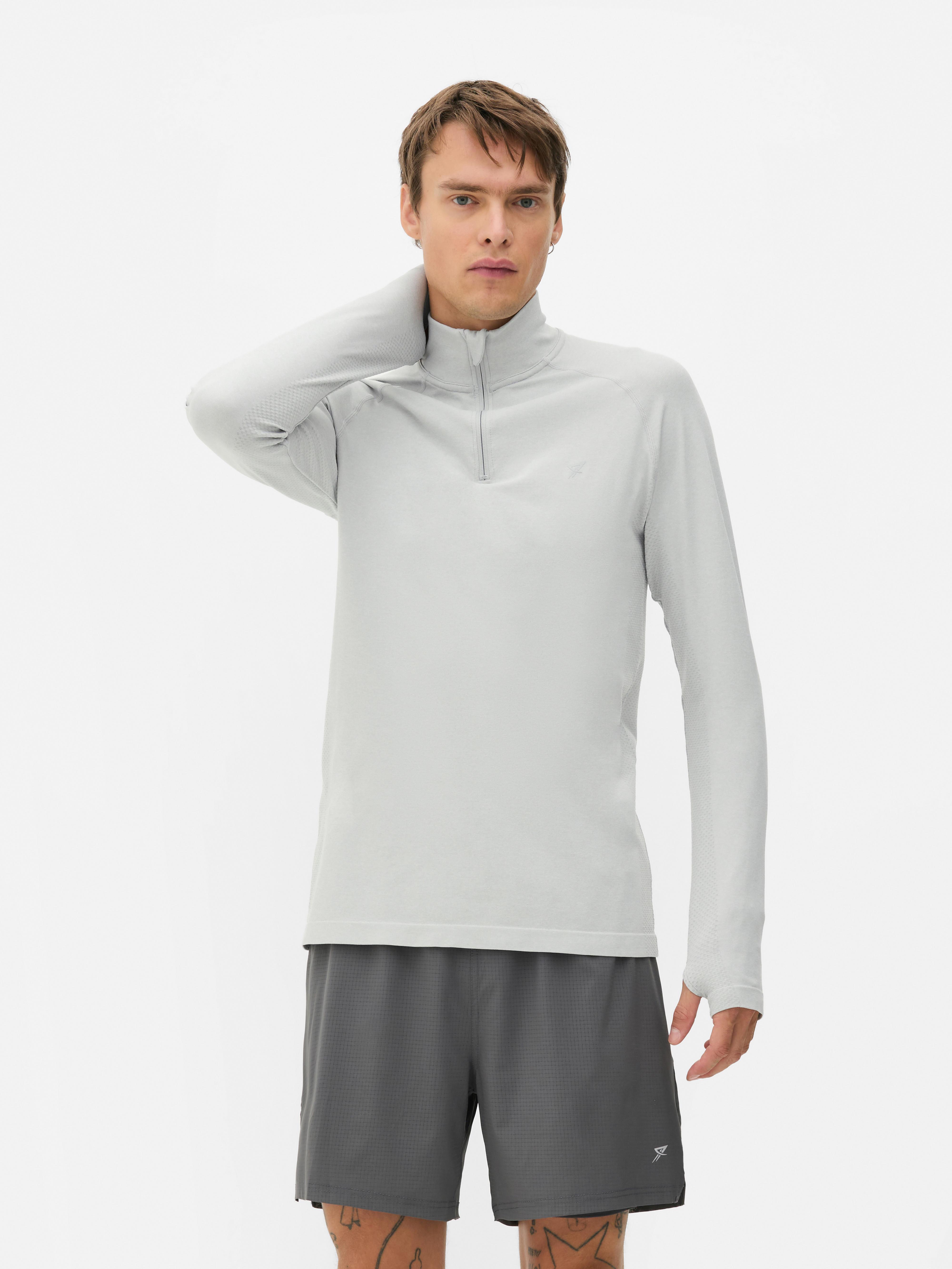 Quarter Zip Performance T-Shirt
