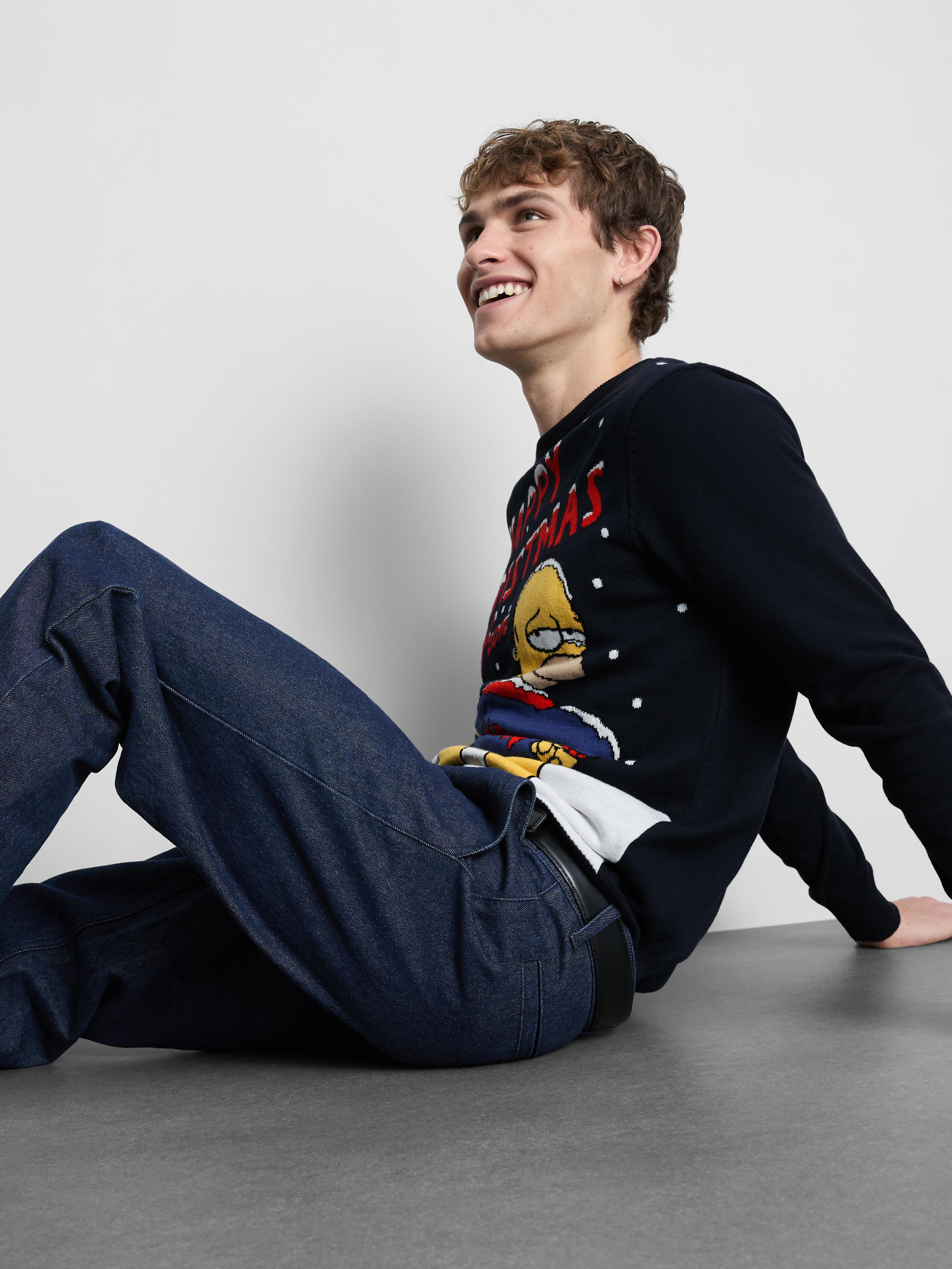 The Simpsons Mr Plow Sweater