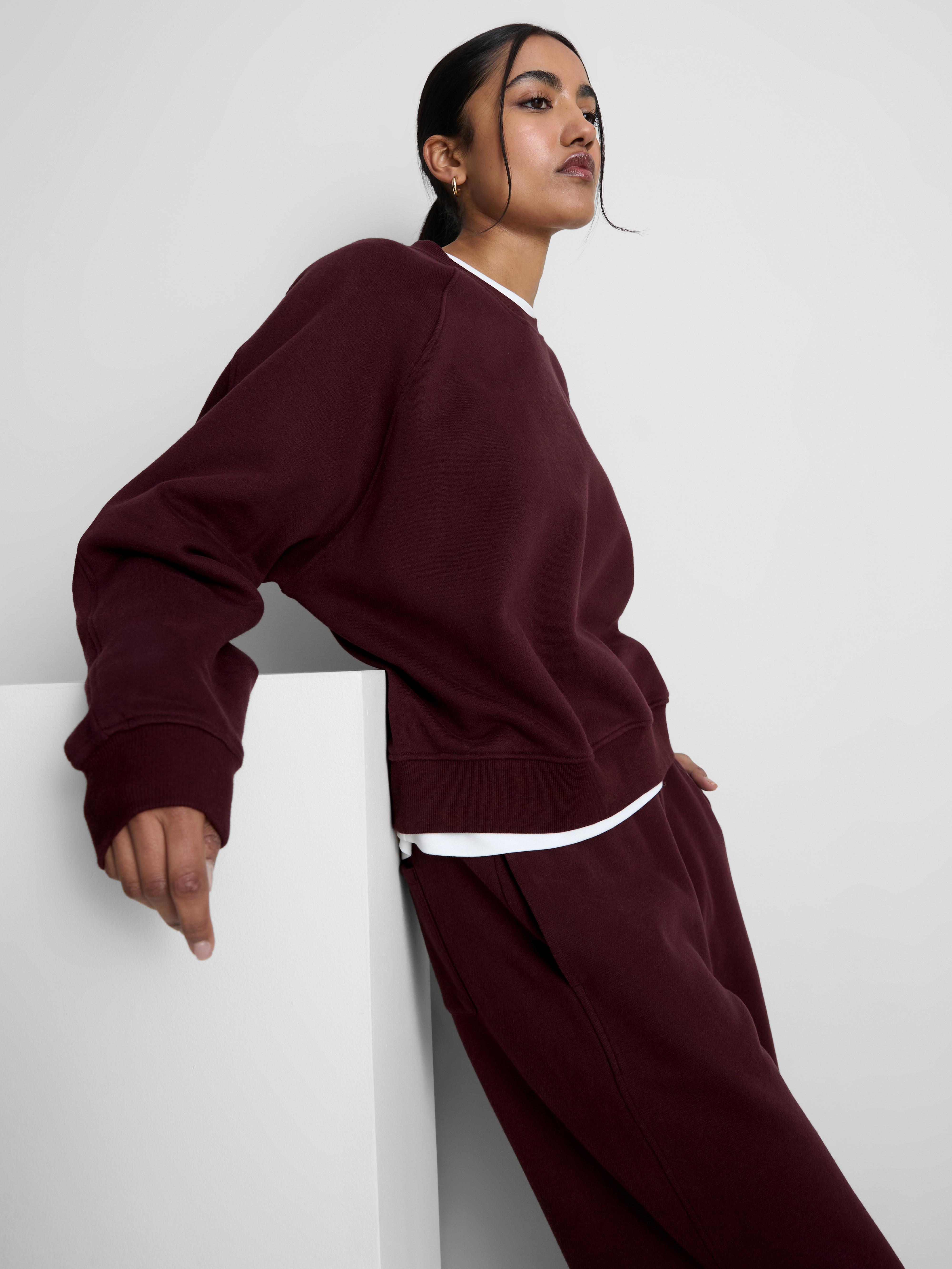 Cotton Rich Relaxed Sweatshirt