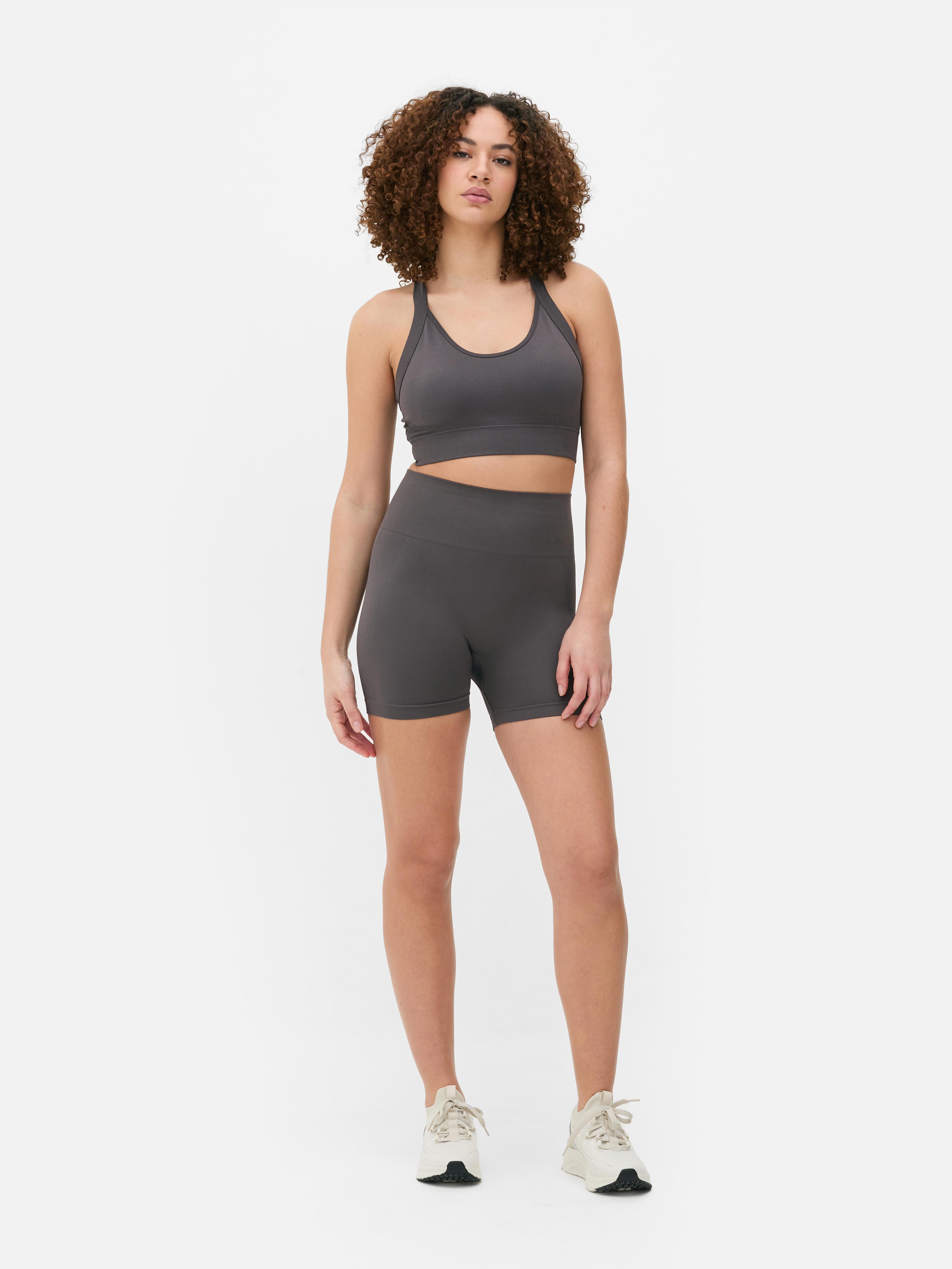 Seamless High Waist Yoga Shorts