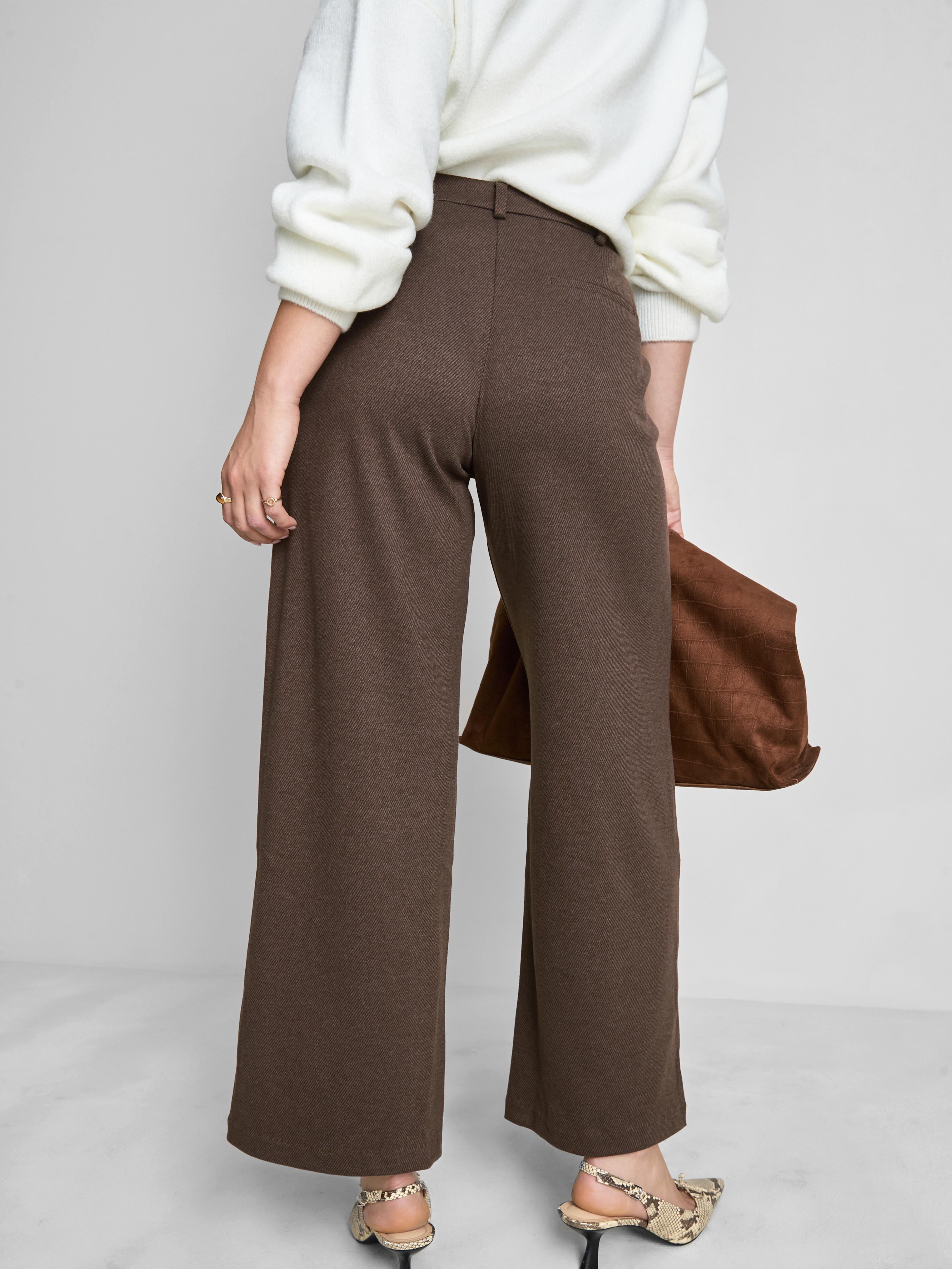 Tailored Straight Leg Pants