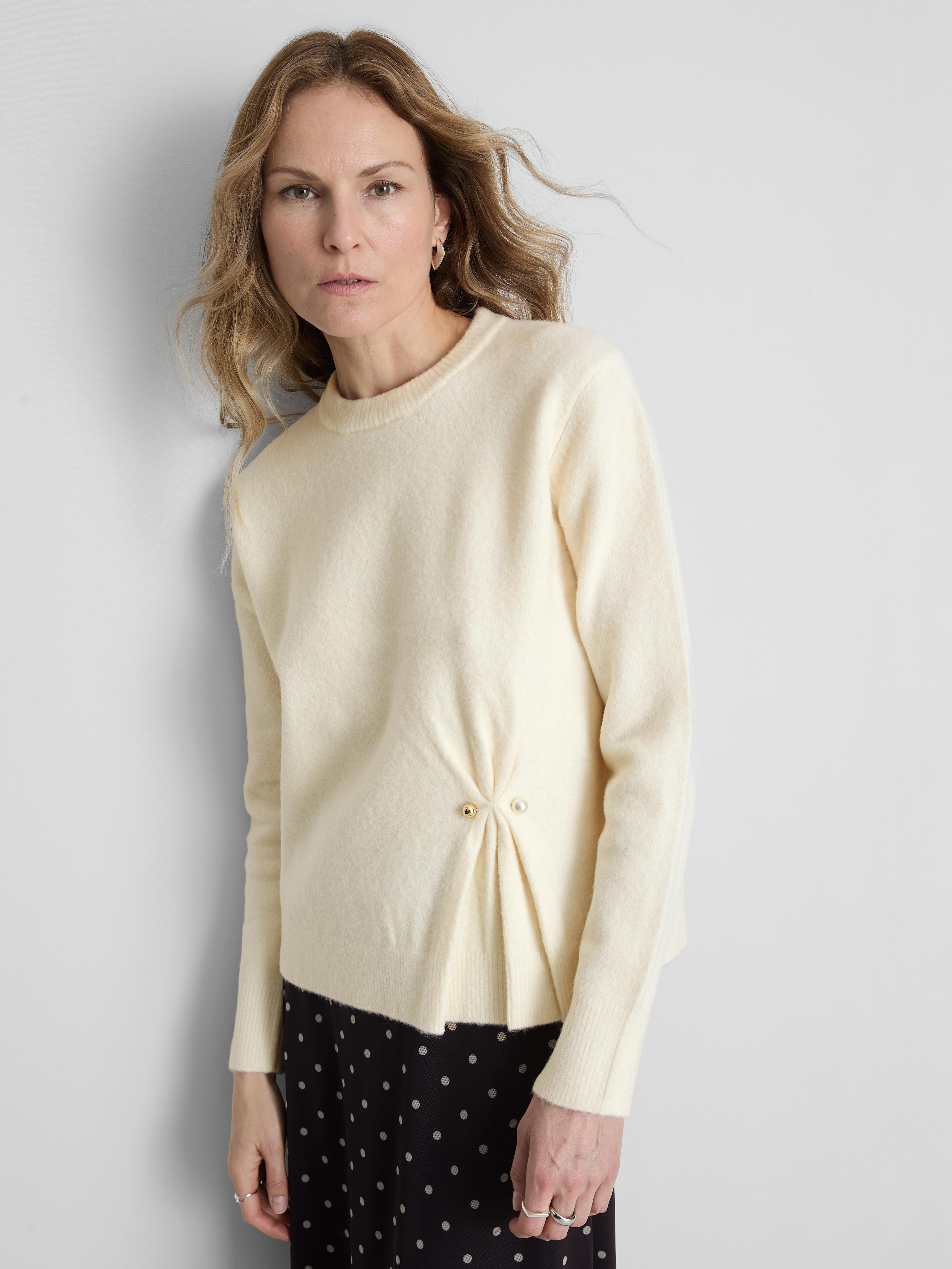 Brooch Detail Sweater