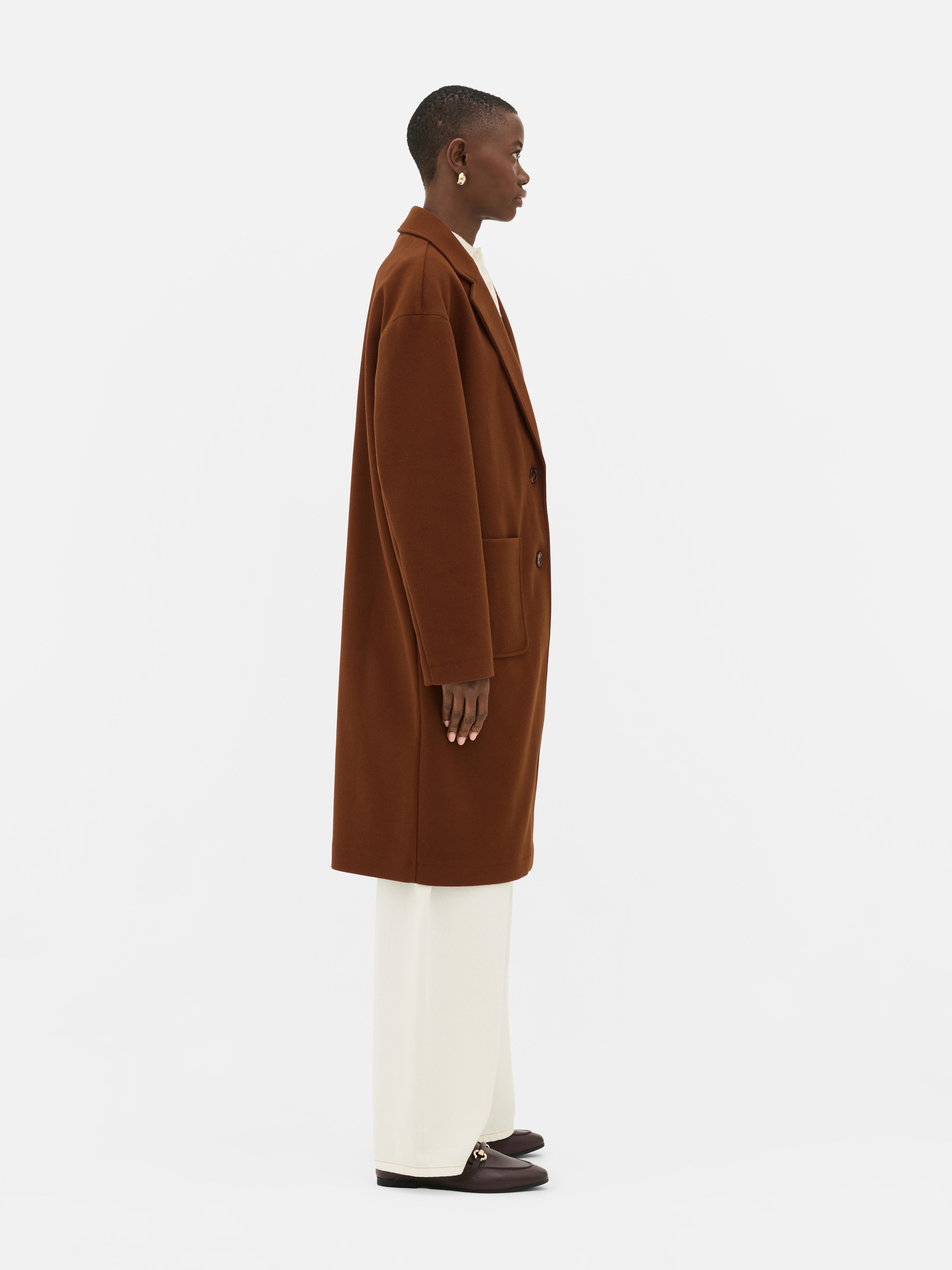 Single Breasted Mid Length Coat