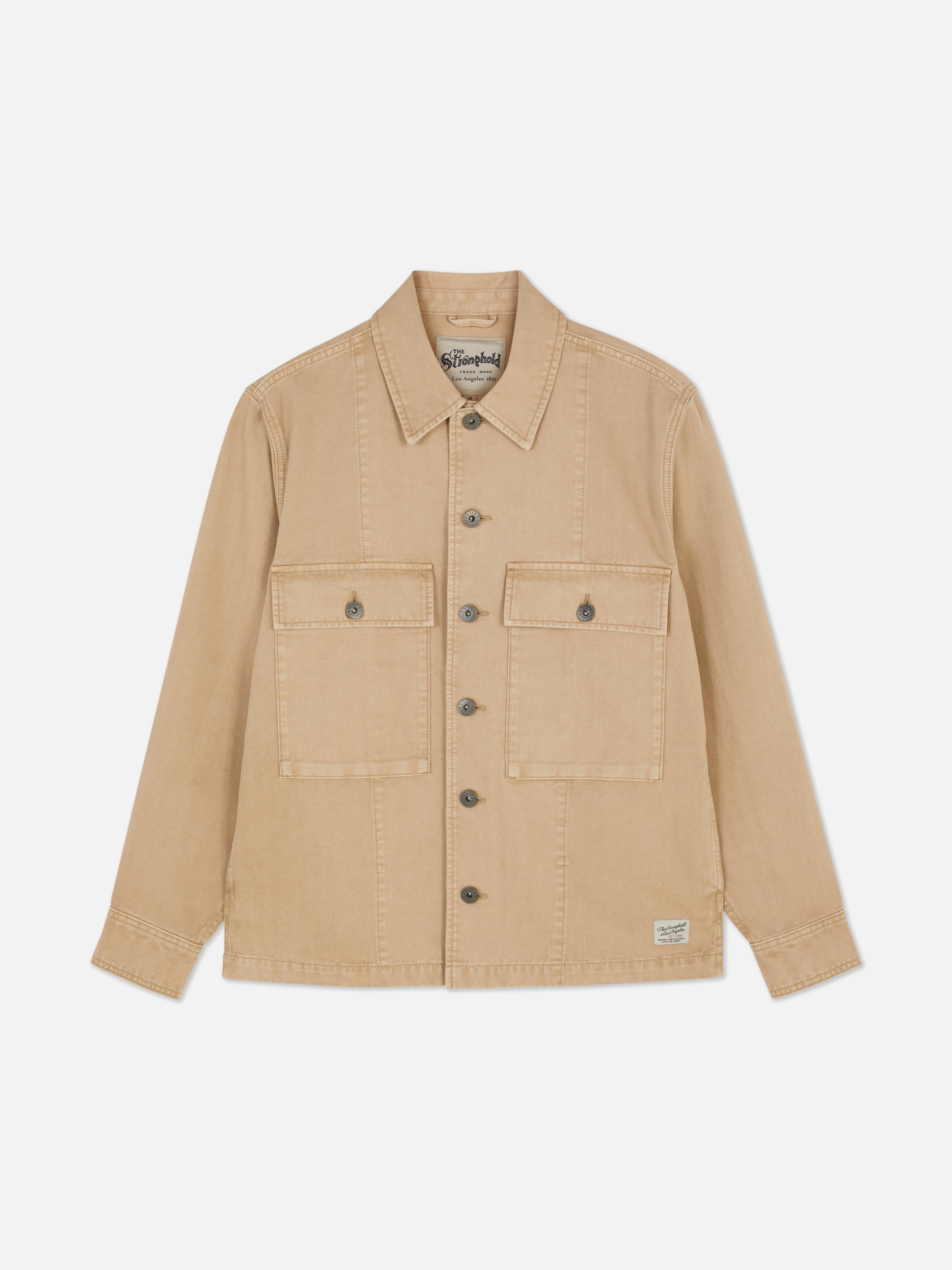 The stronghold Herringbone Canvas Jacket