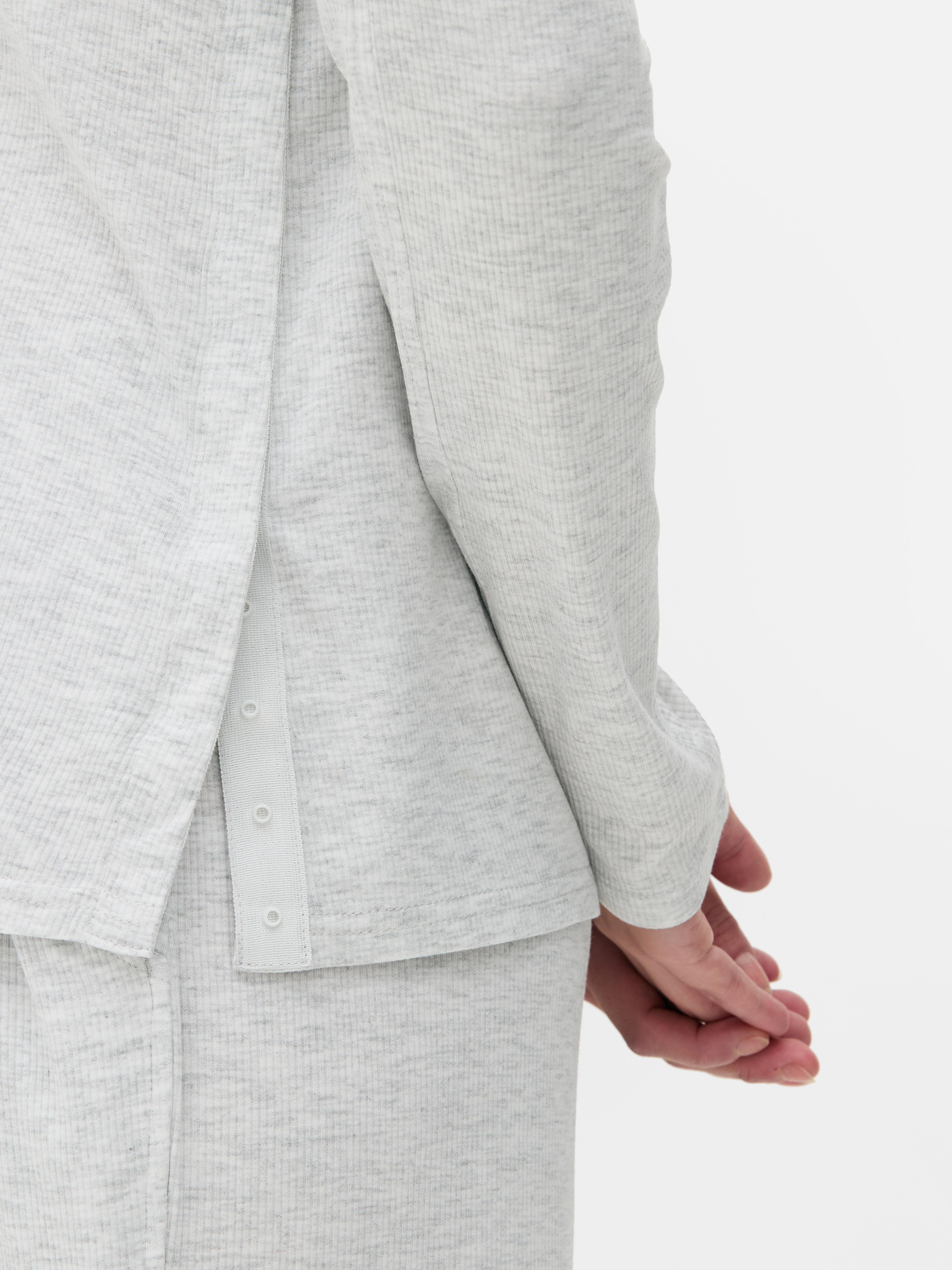 Adaptive Ribbed Pajama Top